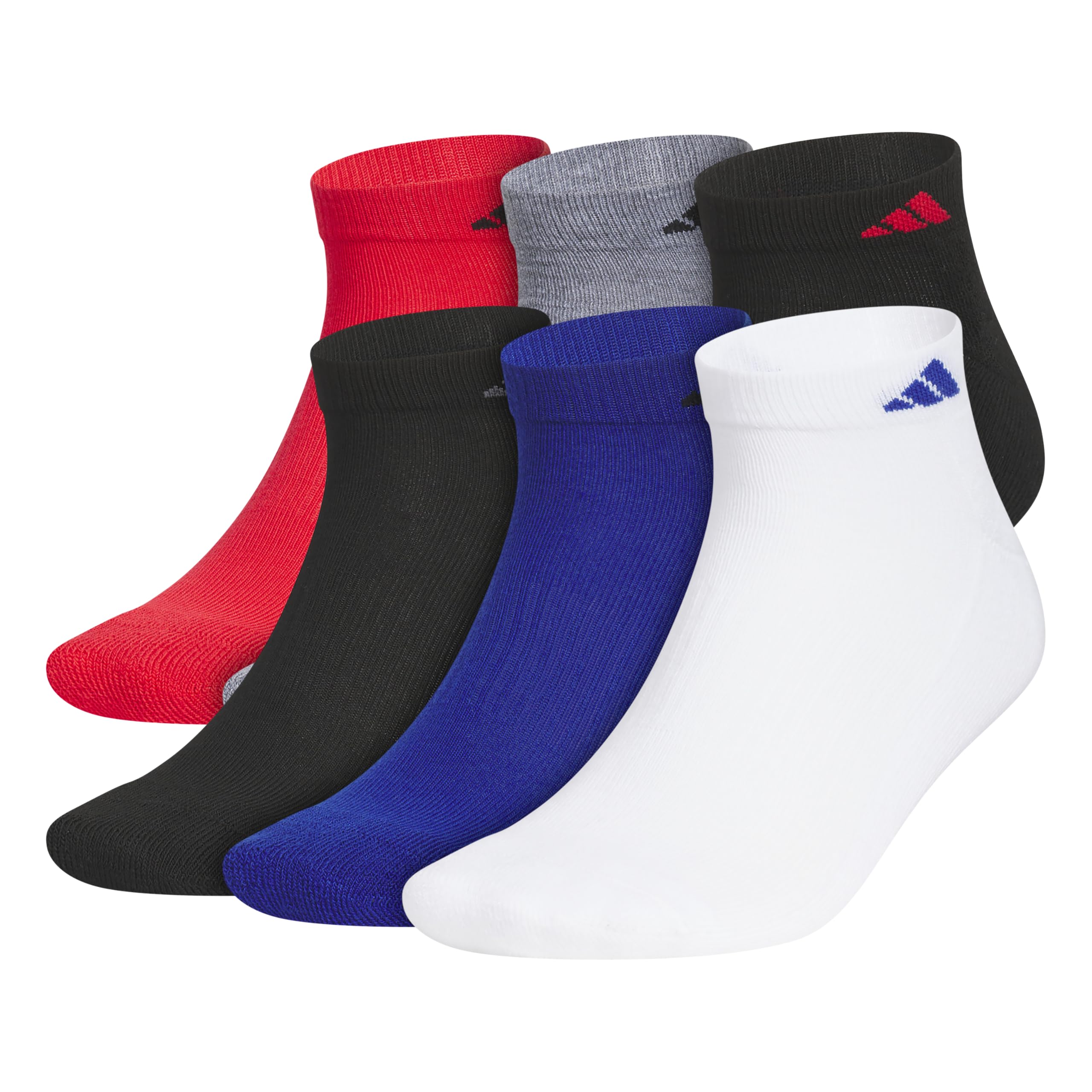 Men's Athletic Cushioned Low Cut Ankle Socks (6 Pairs) Durable & Comfortable