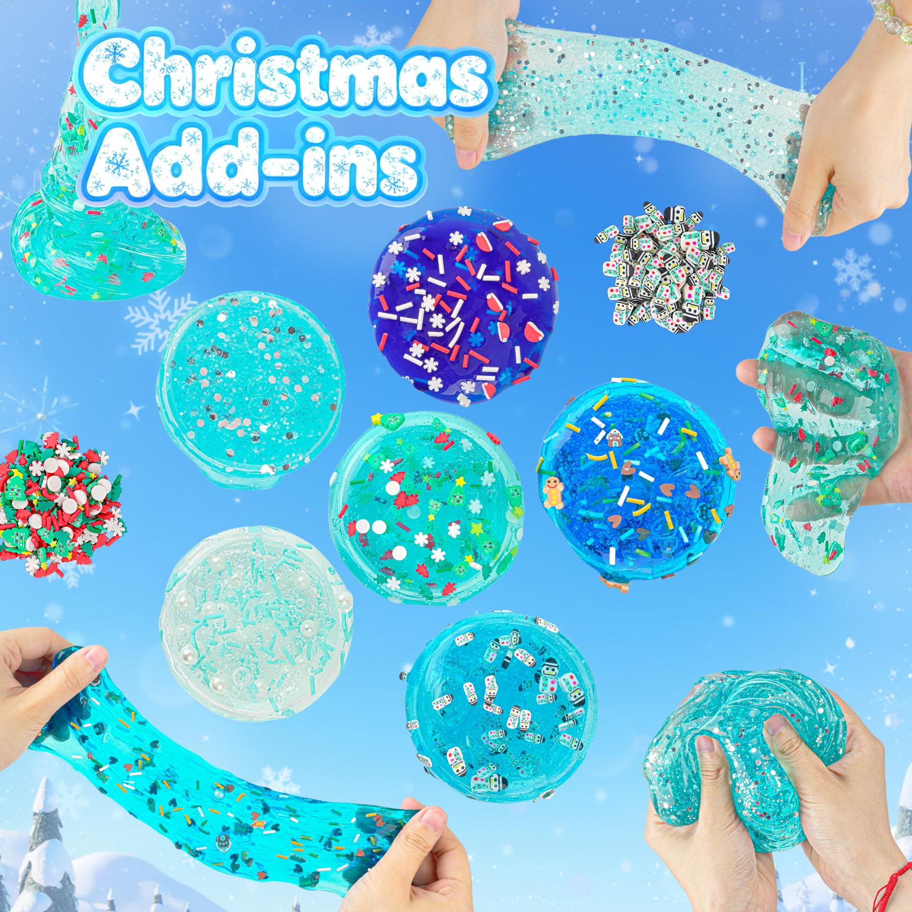 6 Pack Slimes, Pink Slime Kids, Cloud Slime kit for Girls Ages 8-12, Toys for Girls and Boys, for Kids Slime Set Party kit Goodie Bag Stuffers, 4 5 6 7 8 9 10 Year Old Girl Birthday Gift Cute Stuff