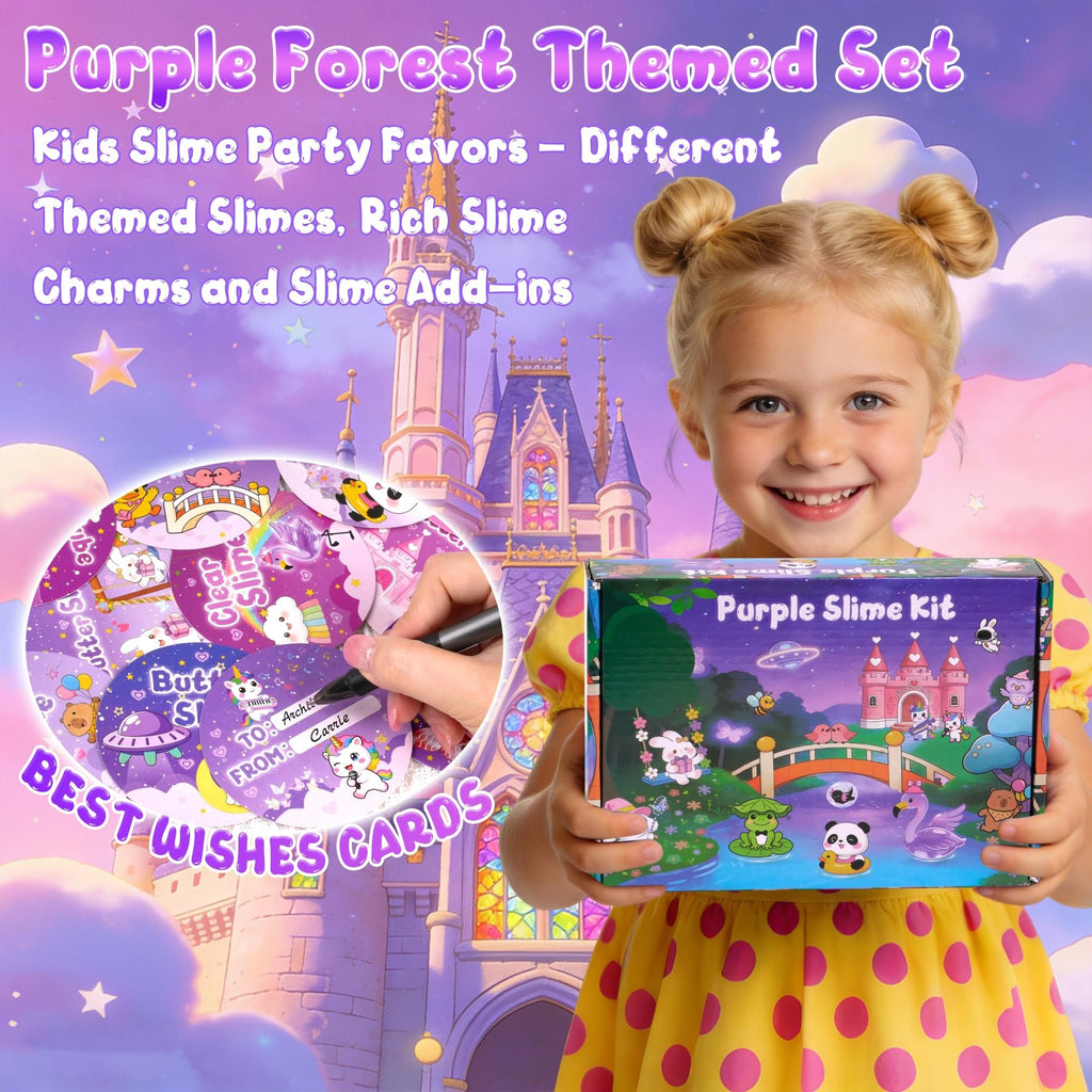 6 Pack Slimes, Pink Slime Kids, Cloud Slime kit for Girls Ages 8-12, Toys for Girls and Boys, for Kids Slime Set Party kit Goodie Bag Stuffers, 4 5 6 7 8 9 10 Year Old Girl Birthday Gift Cute Stuff