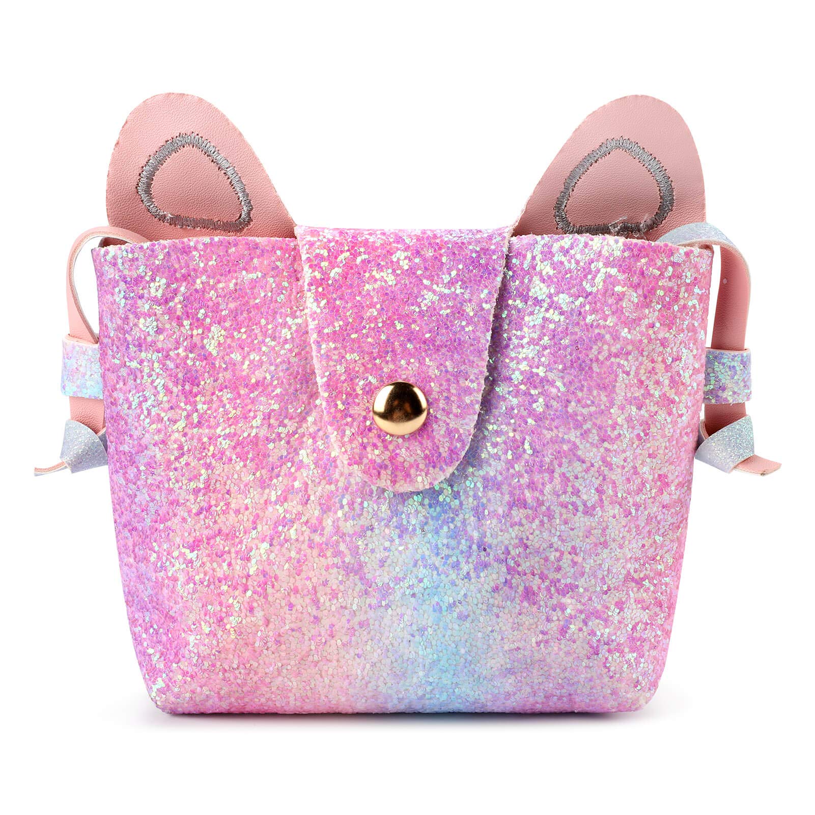 mibasies Purse for Little Girls Dress Up Jewelry Pretend Play Kids Accessories Mermaid Gifts