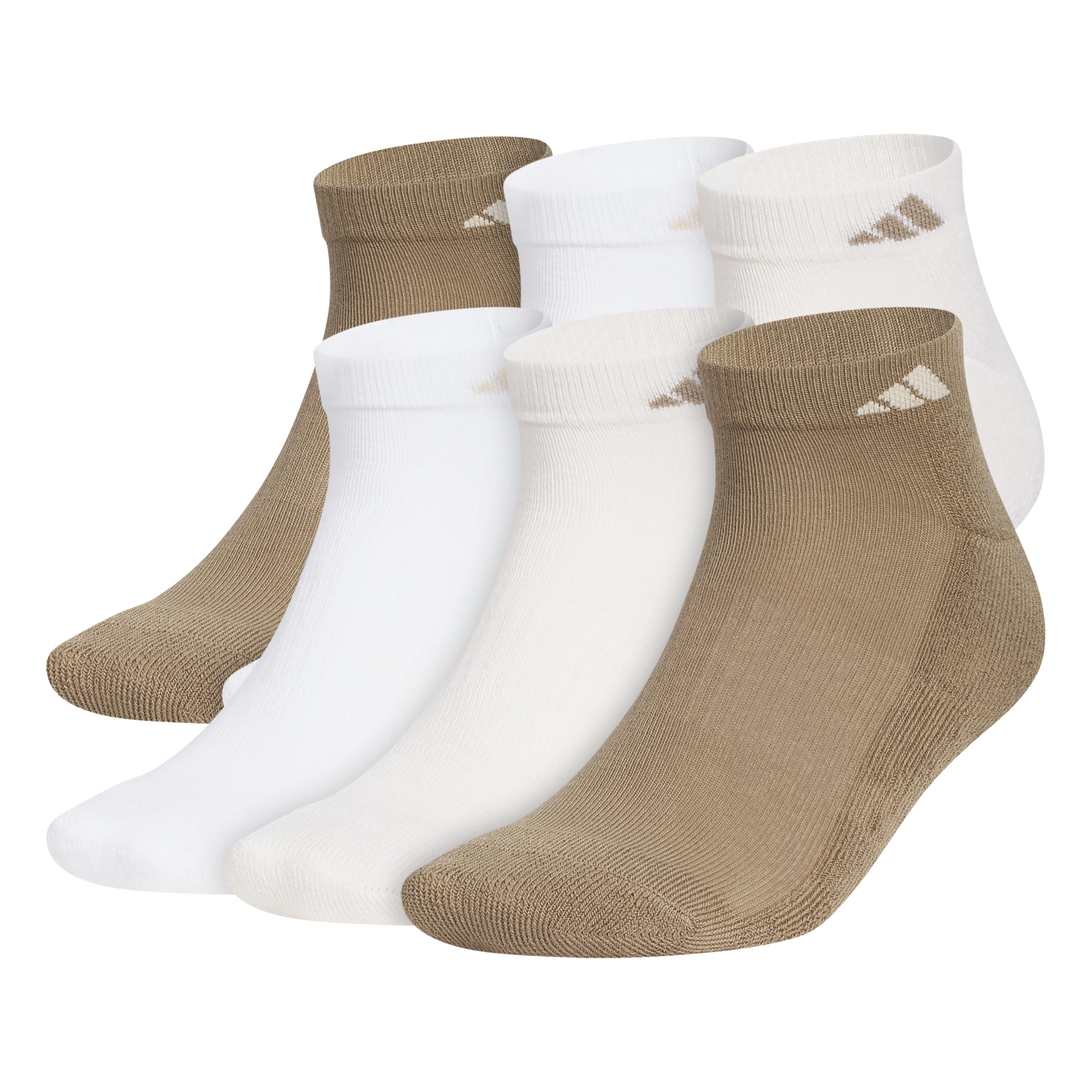 Men's Athletic Cushioned Low Cut Ankle Socks (6 Pairs) Durable & Comfortable