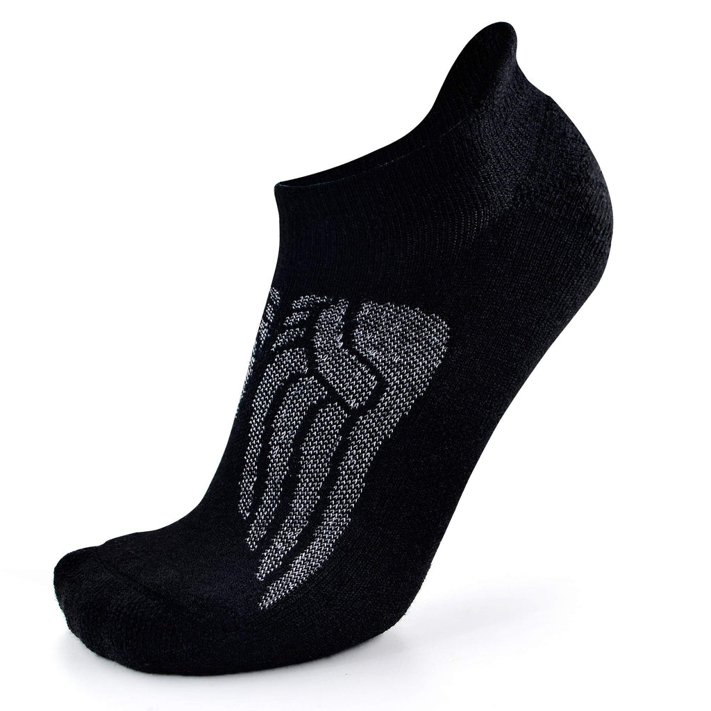 Merino Wool Compression Support Ankle Running Hiking Socks for Men Women, Soft Thick Cushion Tab Socks 3/6 Pairs