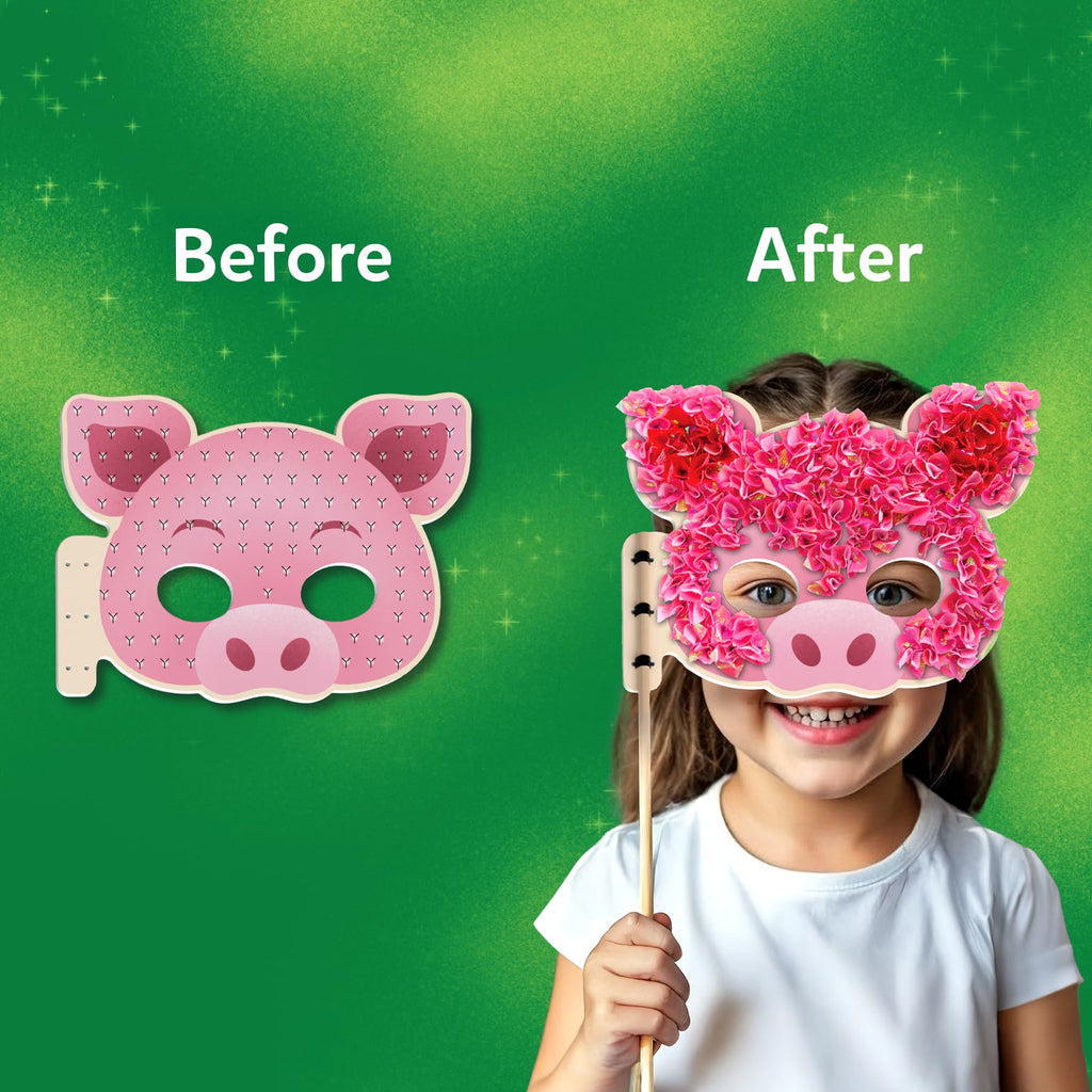 Skillmatics Poke-in Art - Magical Princesses, Mess-Free Fun for Kids, DIY Wood Craft Kits, Creative Activity, Gifts for Girls & Boys Ages 4, 5, 6, 7, 8, 9