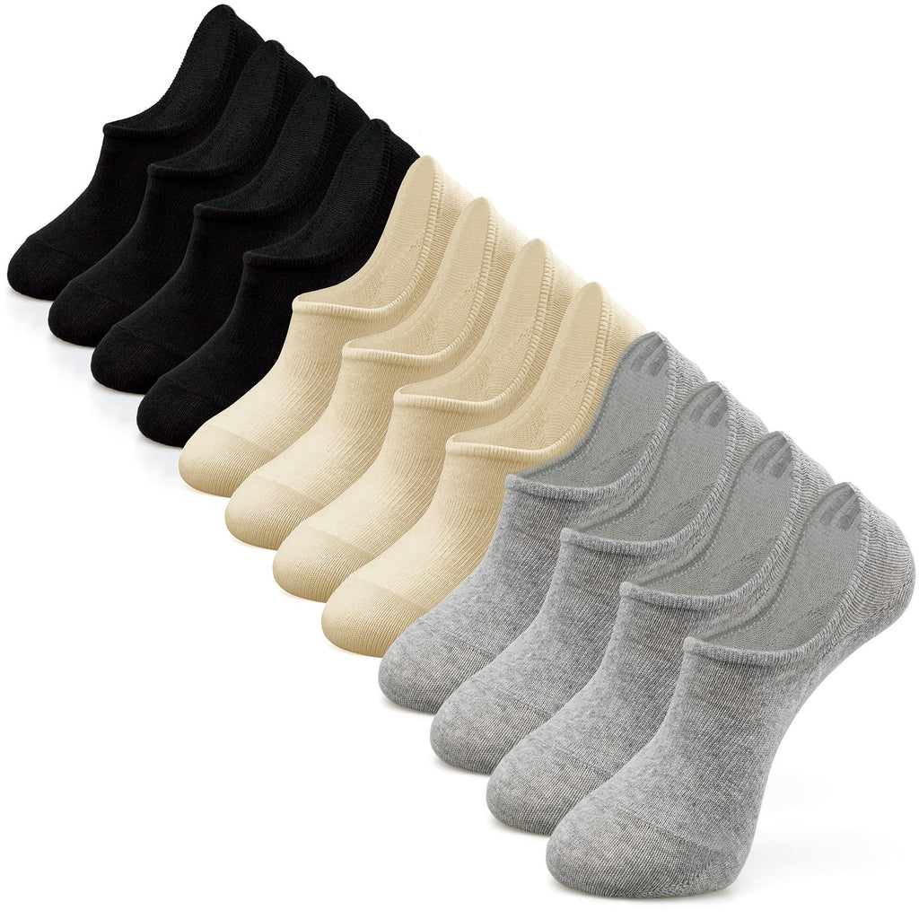No Show Socks Women & Men Low Cut Ankle Short Anti-slid Athletic Running Casual Invisible Liner Socks