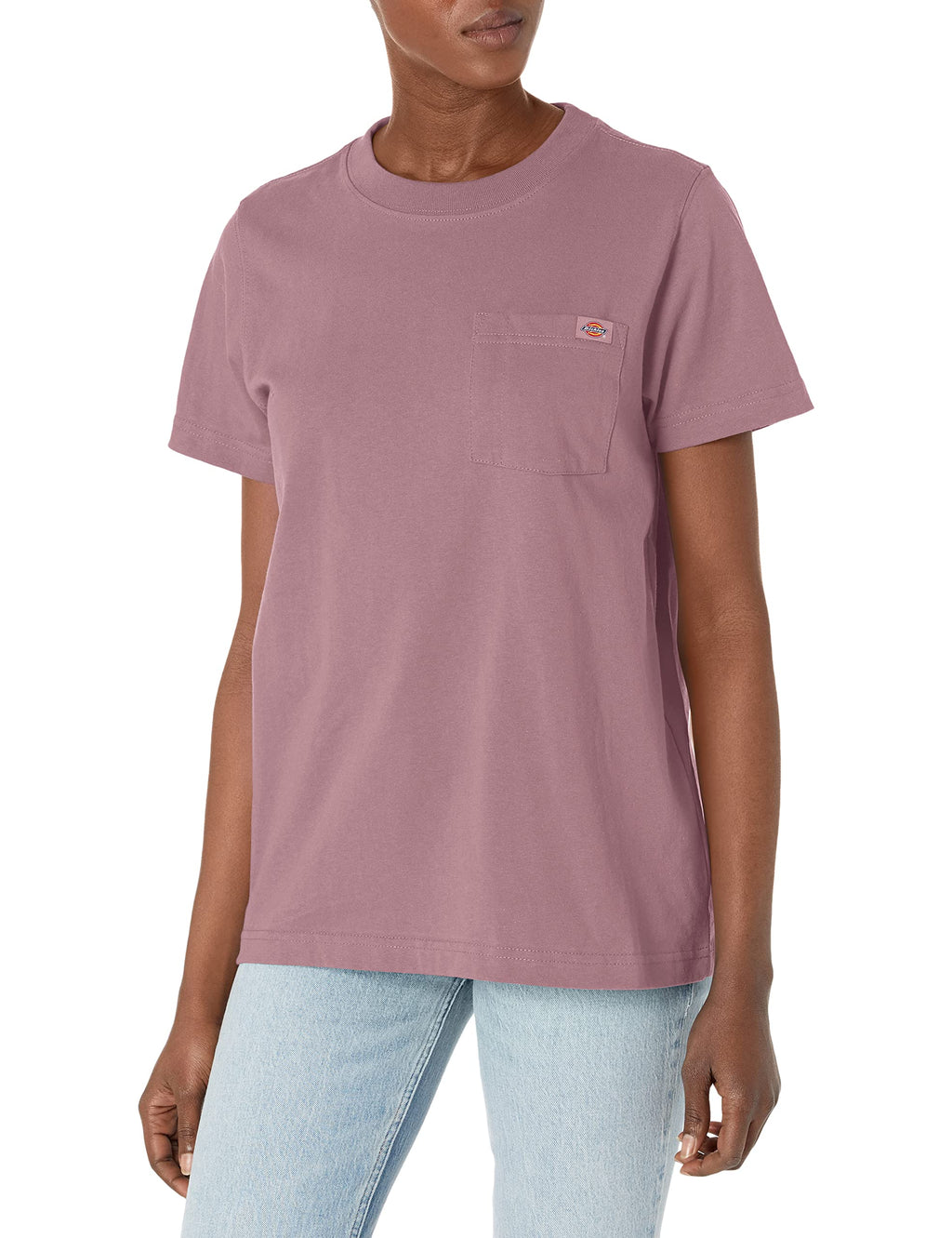 Dickies Women's Short Sleeve Heavyweight Pocket T-Shirt