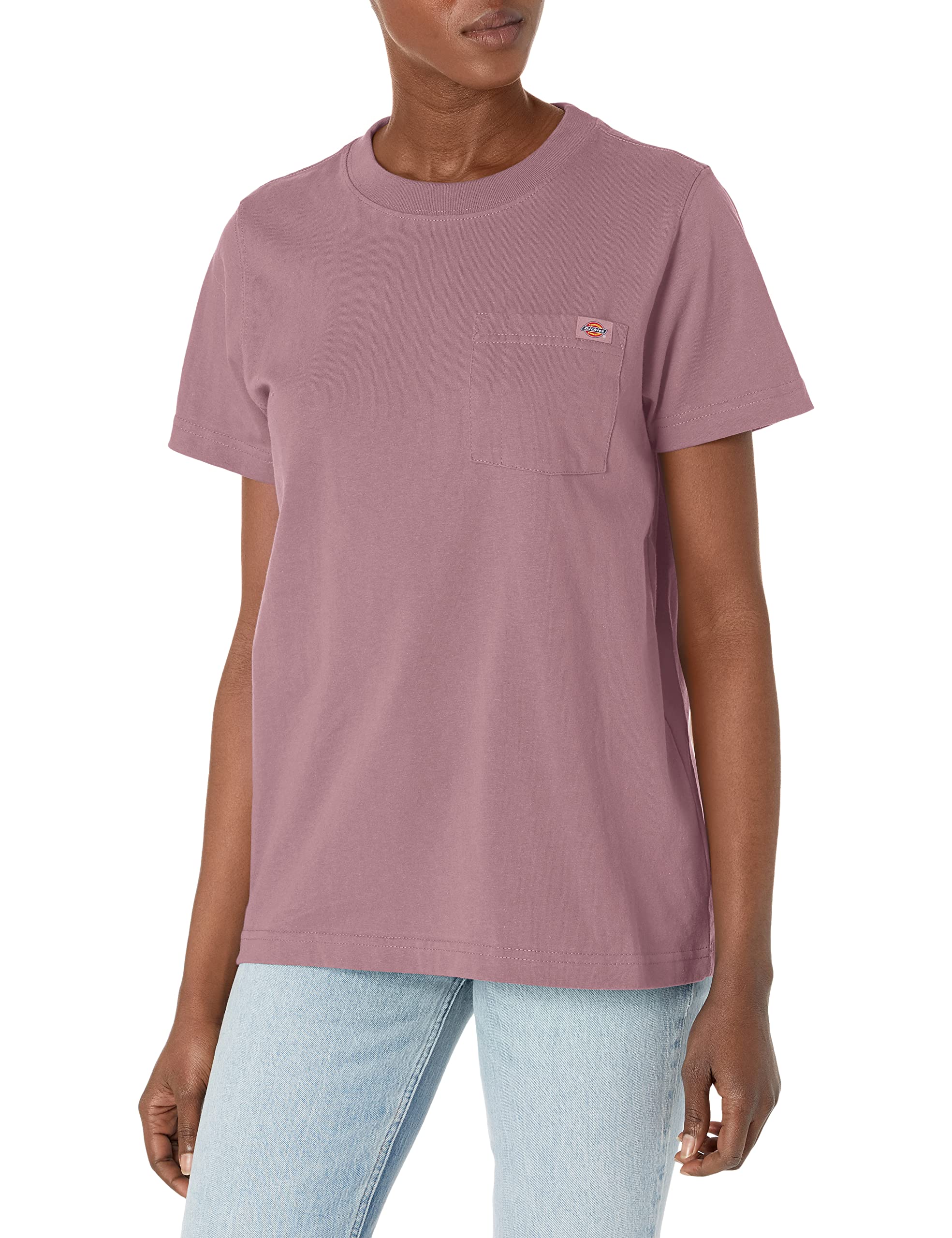 Dickies Women's Short Sleeve Heavyweight Pocket T-Shirt