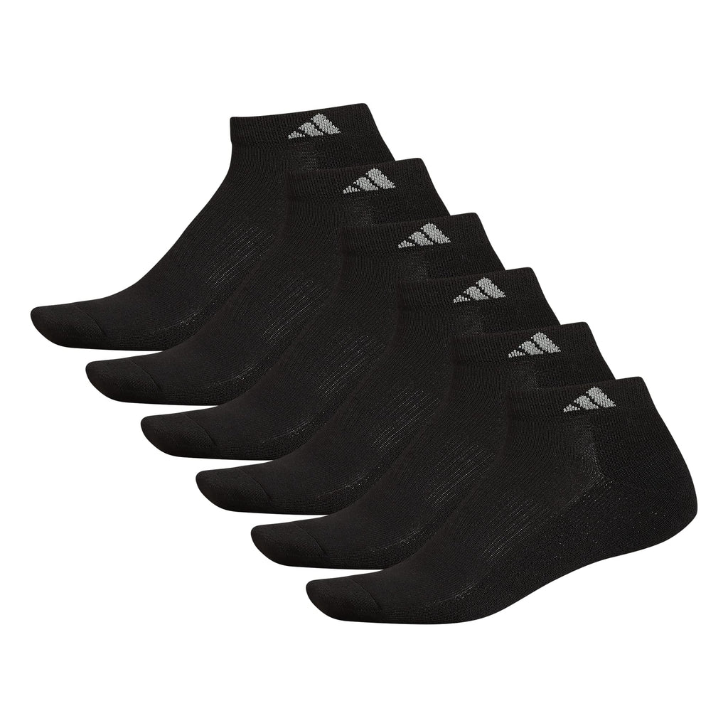 Men's Athletic Cushioned Low Cut Ankle Socks (6 Pairs) Durable & Comfortable