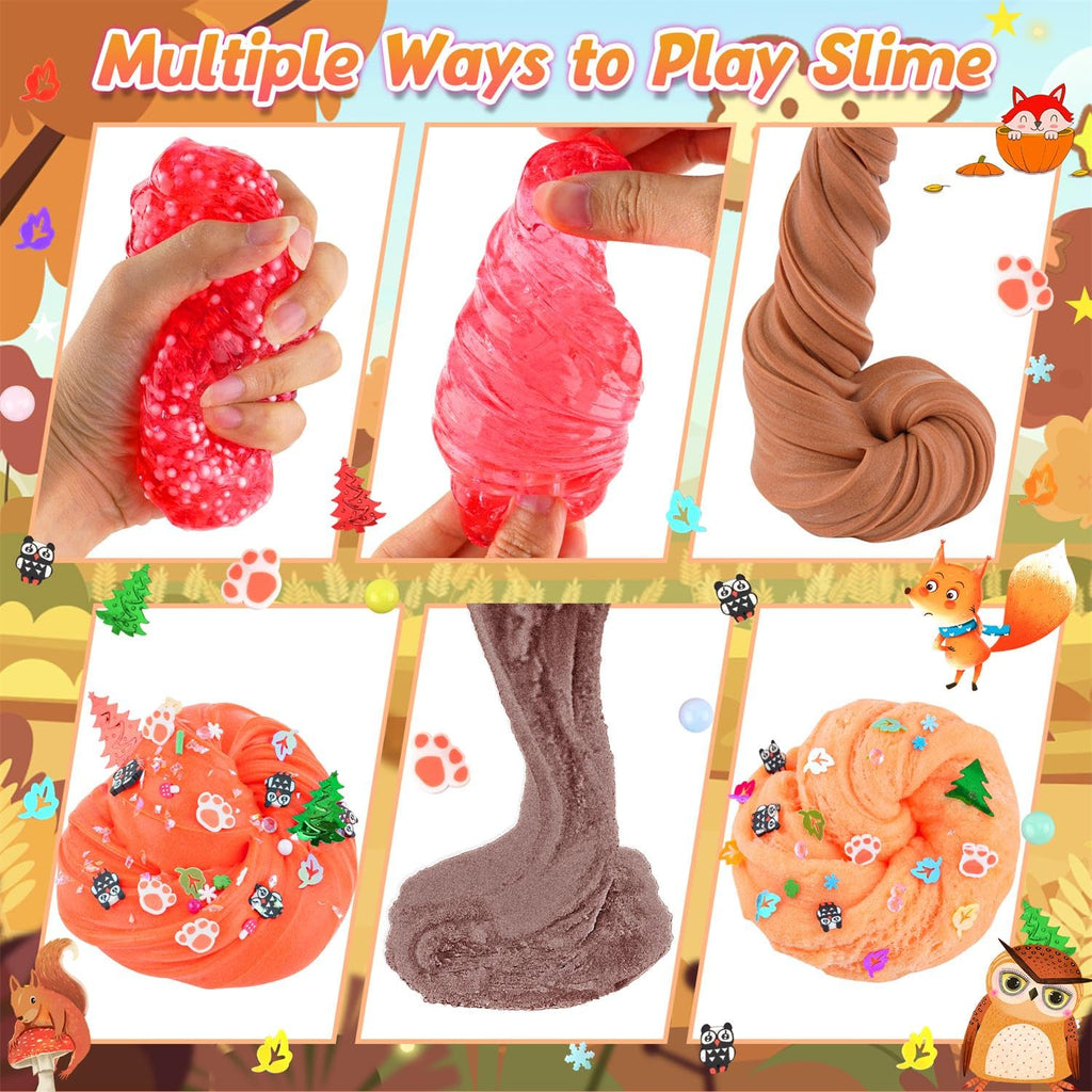 6 Pack Slimes, Pink Slime Kids, Cloud Slime kit for Girls Ages 8-12, Toys for Girls and Boys, for Kids Slime Set Party kit Goodie Bag Stuffers, 4 5 6 7 8 9 10 Year Old Girl Birthday Gift Cute Stuff
