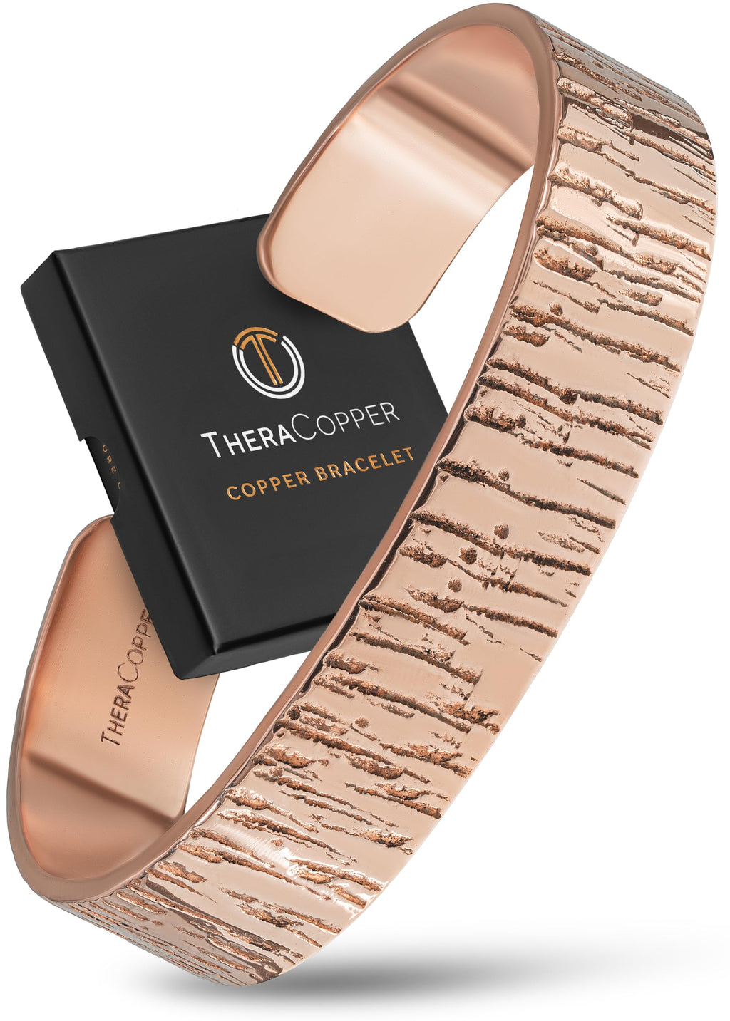 Copper Bracelet for Men & Women — 100% Pure Copper Bracelets — Raw, Solid & Uncoated Authentic Handmade Tibetan Bracelet Cuff Bangles