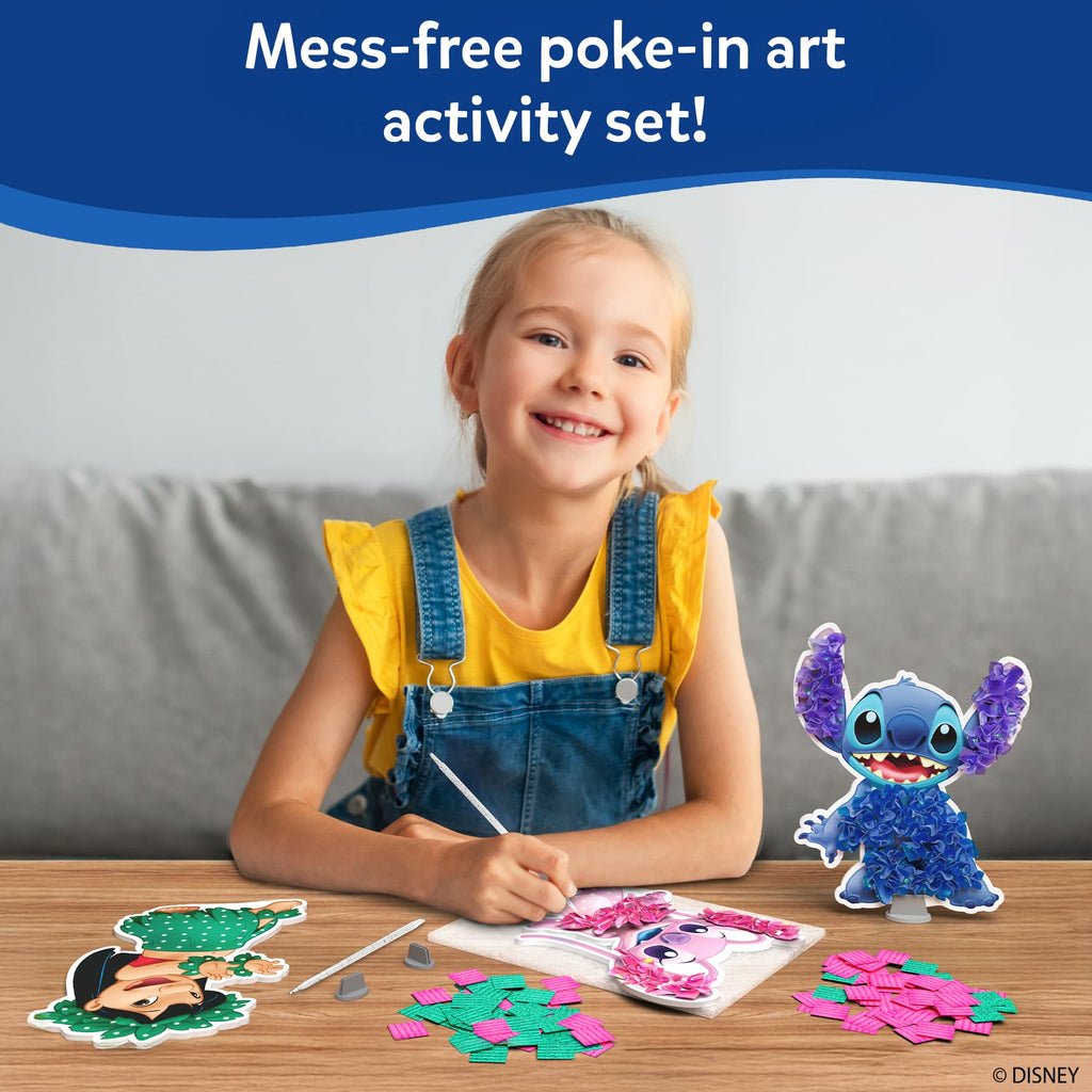 Skillmatics Poke-in Art - Magical Princesses, Mess-Free Fun for Kids, DIY Wood Craft Kits, Creative Activity, Gifts for Girls & Boys Ages 4, 5, 6, 7, 8, 9