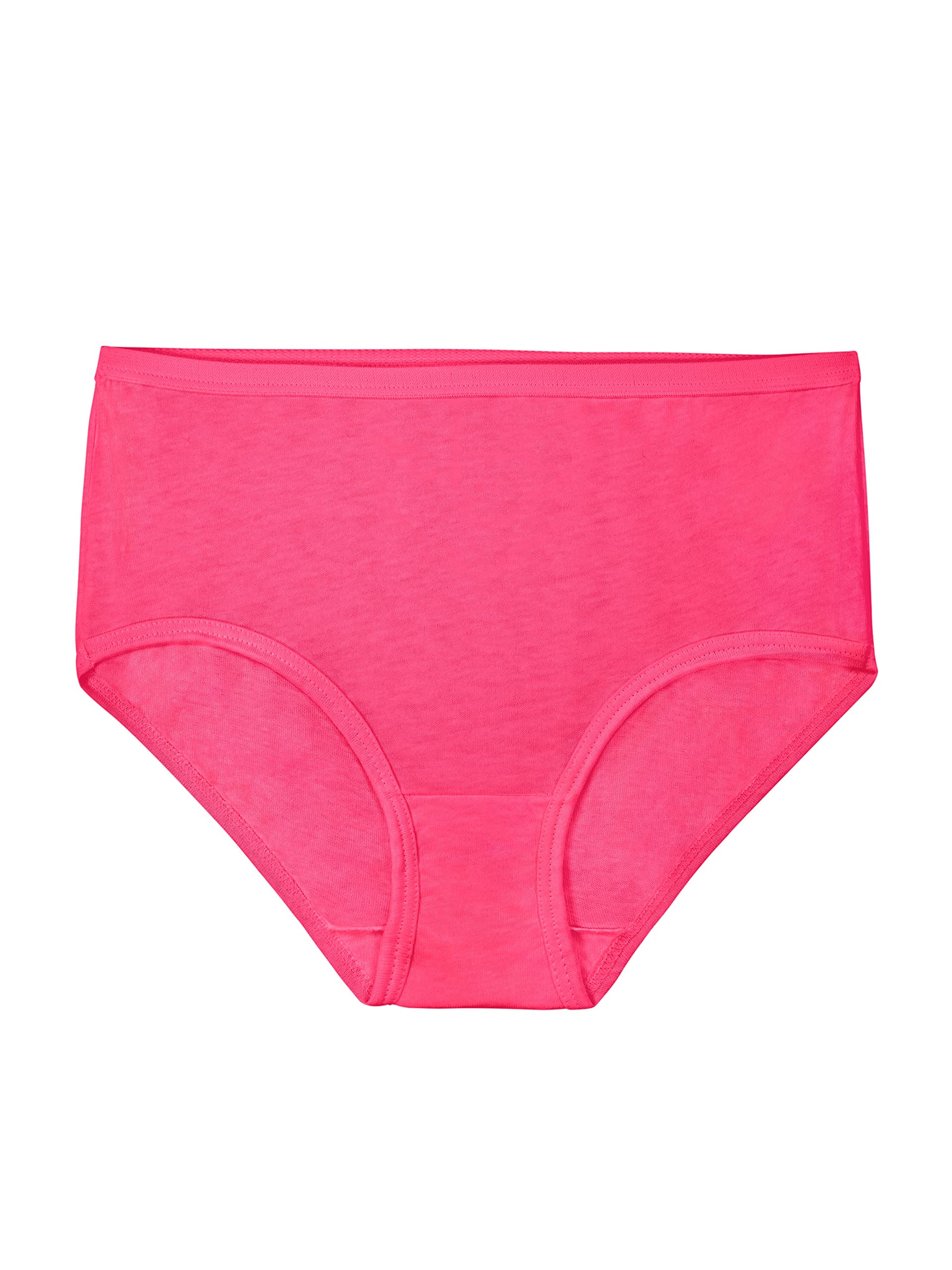 Fruit of the Loom Girls' Cotton Brief Underwear Multipacks