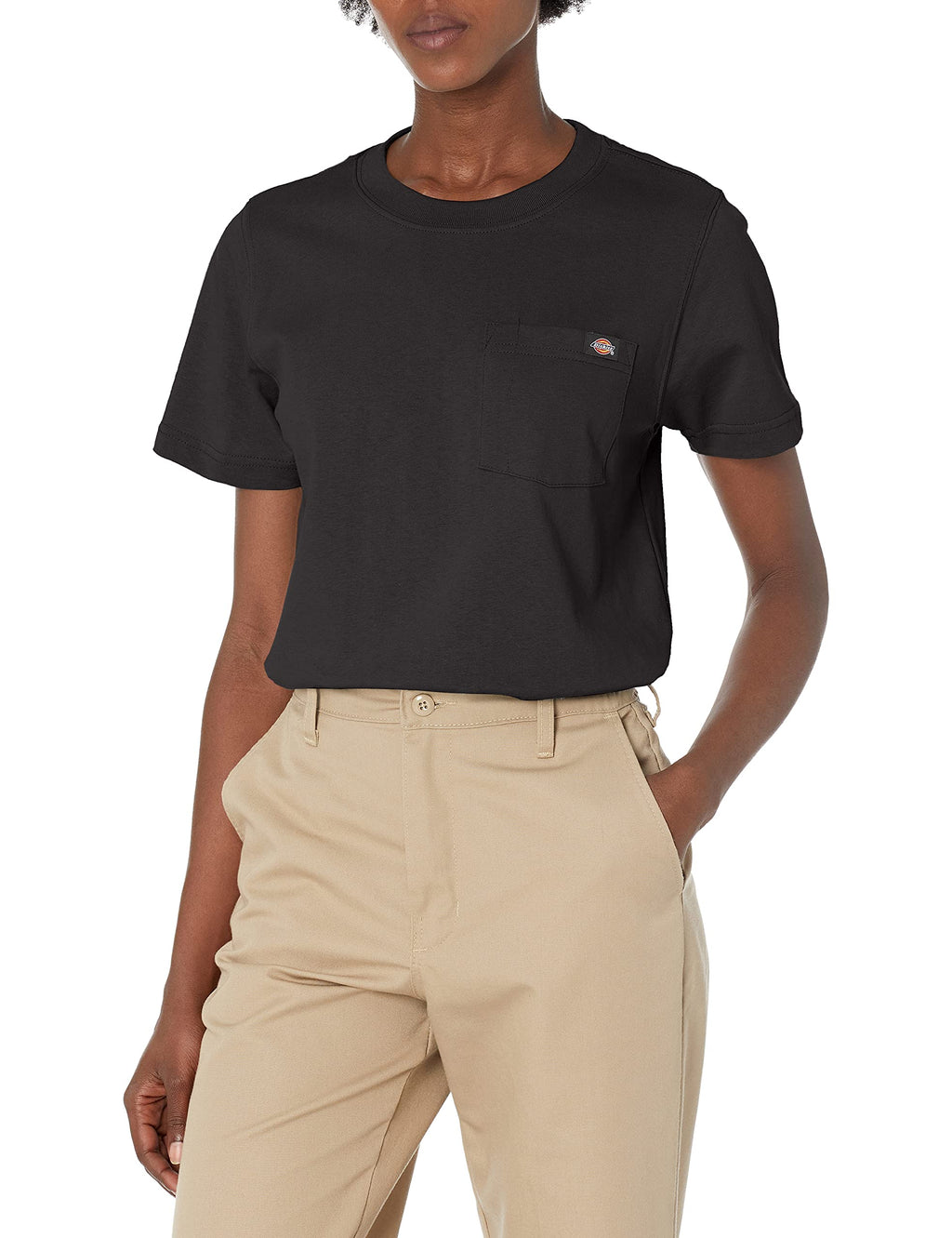 Dickies Women's Short Sleeve Heavyweight Pocket T-Shirt