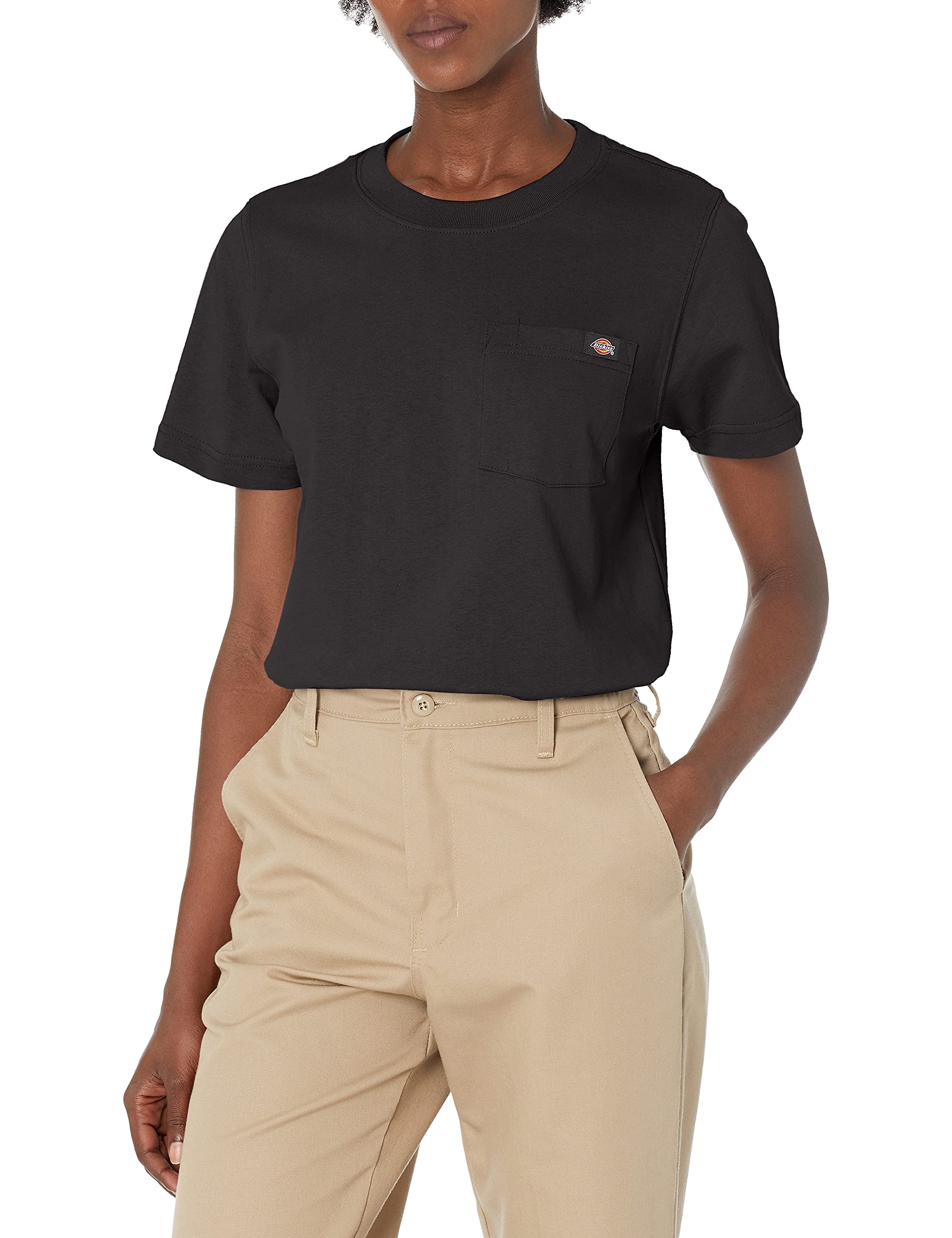 Dickies Women's Short Sleeve Heavyweight Pocket T-Shirt