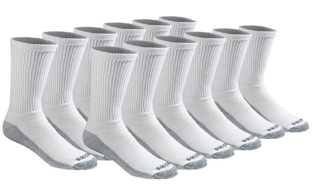 Men's Dri-tech Original Moisture Control Crew Socks, Available in M-xxl (6, 12, 18 Pairs)