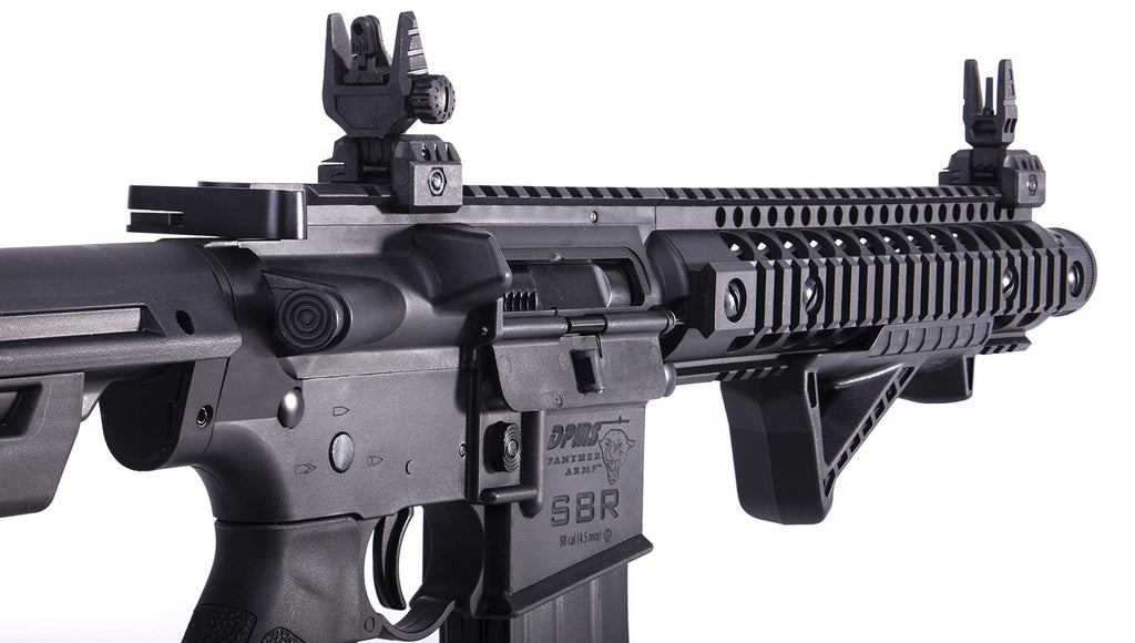 DPMS Full Auto SBR CO2-Powered BB Air Gun with Dual Action Capability