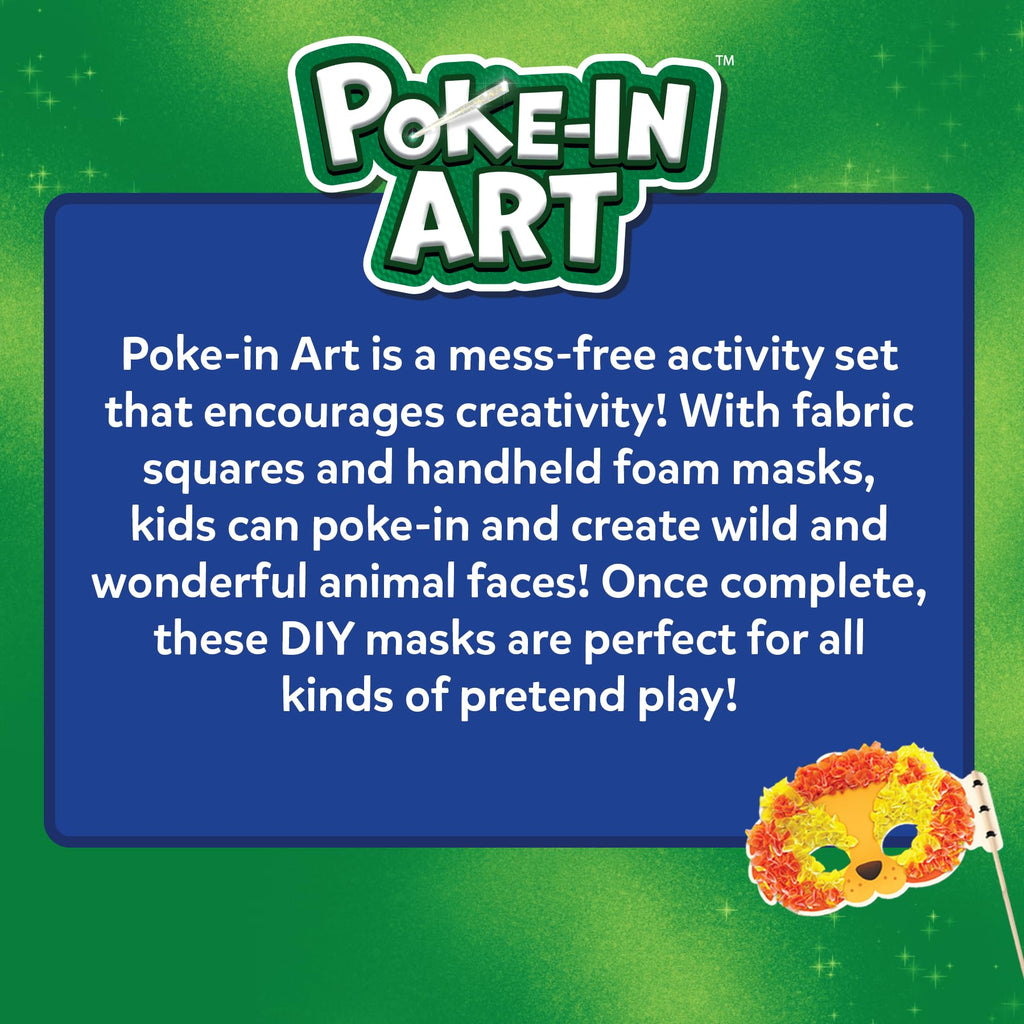 Skillmatics Poke-in Art - Magical Princesses, Mess-Free Fun for Kids, DIY Wood Craft Kits, Creative Activity, Gifts for Girls & Boys Ages 4, 5, 6, 7, 8, 9