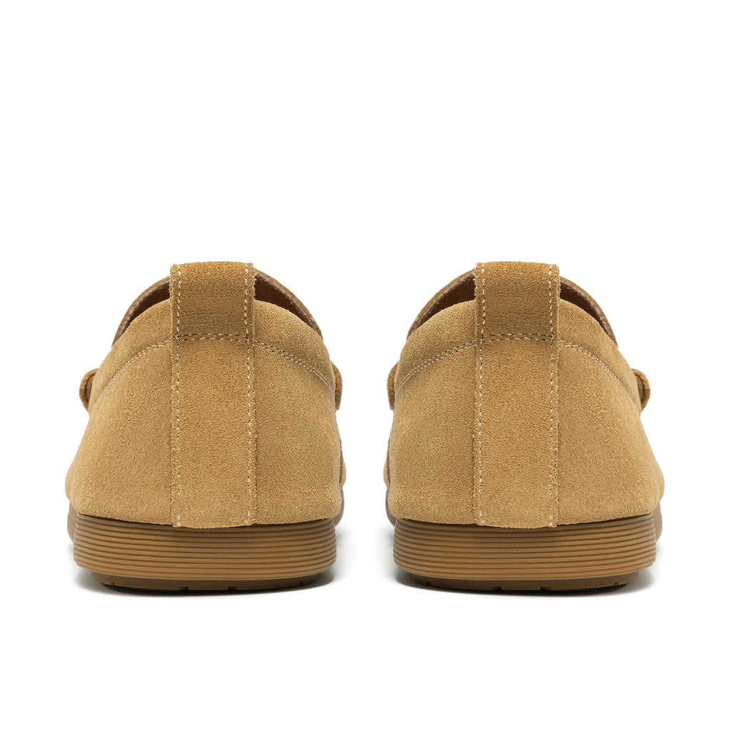 Men's Penny Loafers Suede Leather Moccasins Casual Slip-on Driving Shoes