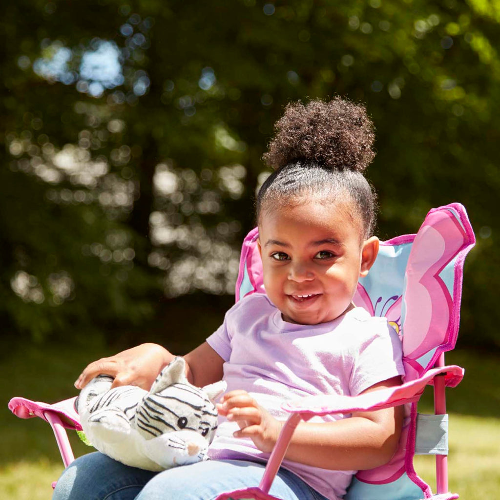 Melissa & Doug Cutie Pie Butterfly Camp Chair (Frustration-Free Packaging)