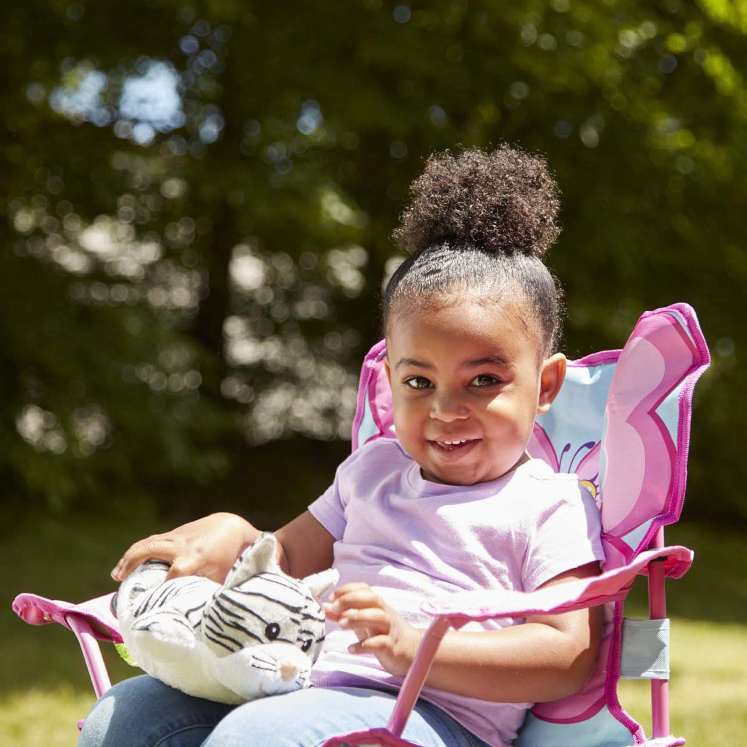 Melissa & Doug Cutie Pie Butterfly Camp Chair (Frustration-Free Packaging)
