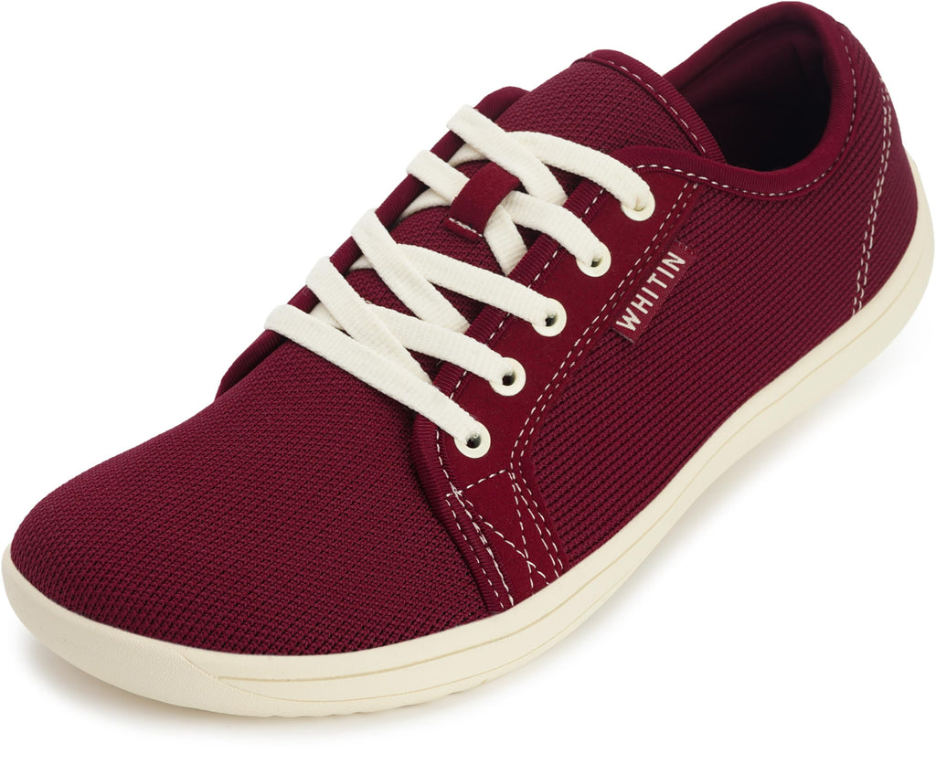 WHITIN Men's Wide Minimalist Barefoot Sneakers | Zero Drop Sole | Optimal Relaxation