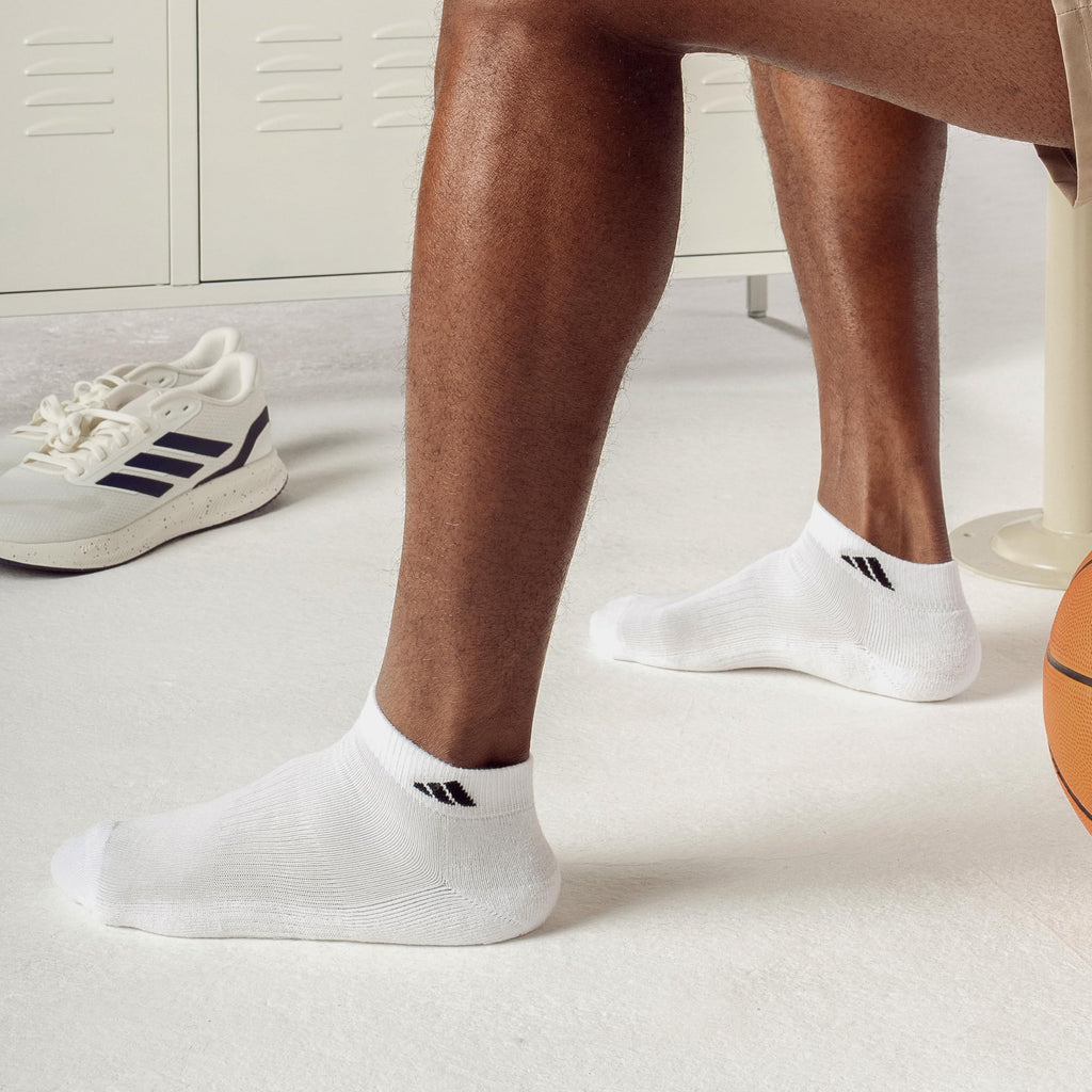 Men's Athletic Cushioned Low Cut Ankle Socks (6 Pairs) Durable & Comfortable