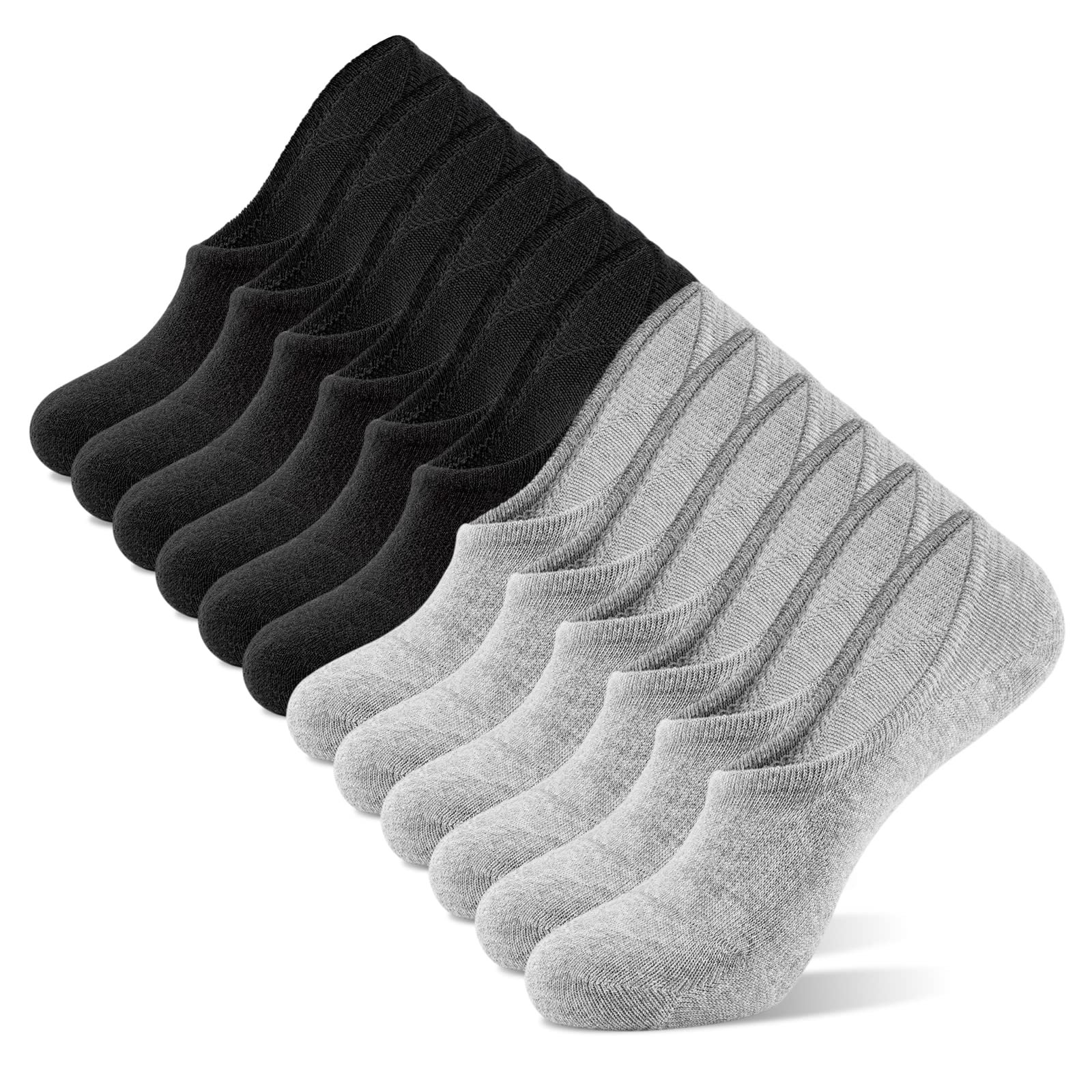 No Show Socks Women & Men Low Cut Ankle Short Anti-slid Athletic Running Casual Invisible Liner Socks