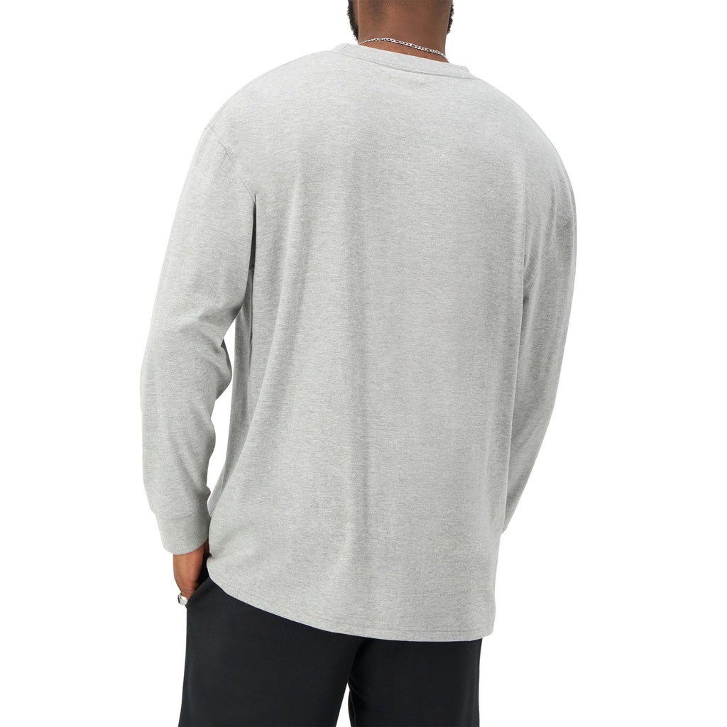 Men's Classic Long Sleeve T-Shirt, Standard Fit, Script & C Logo, Available in Regular and Big & Tall