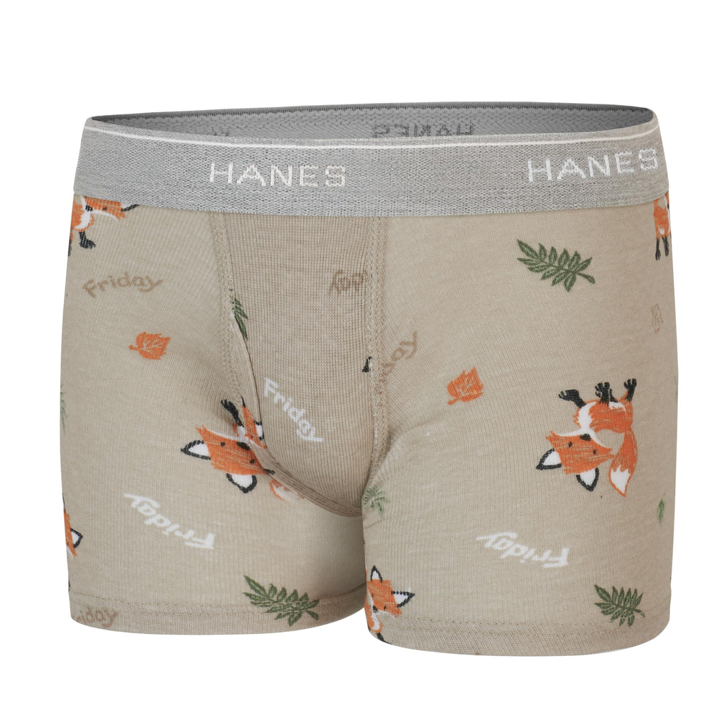 Hanes Boys' Underwear, Boxer Briefs for Boys and Toddlers, Soft Cotton, 7 and 10 Packs
