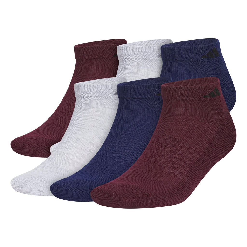 Men's Athletic Cushioned Low Cut Ankle Socks (6 Pairs) Durable & Comfortable