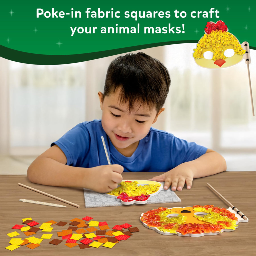 Skillmatics Poke-in Art - Magical Princesses, Mess-Free Fun for Kids, DIY Wood Craft Kits, Creative Activity, Gifts for Girls & Boys Ages 4, 5, 6, 7, 8, 9