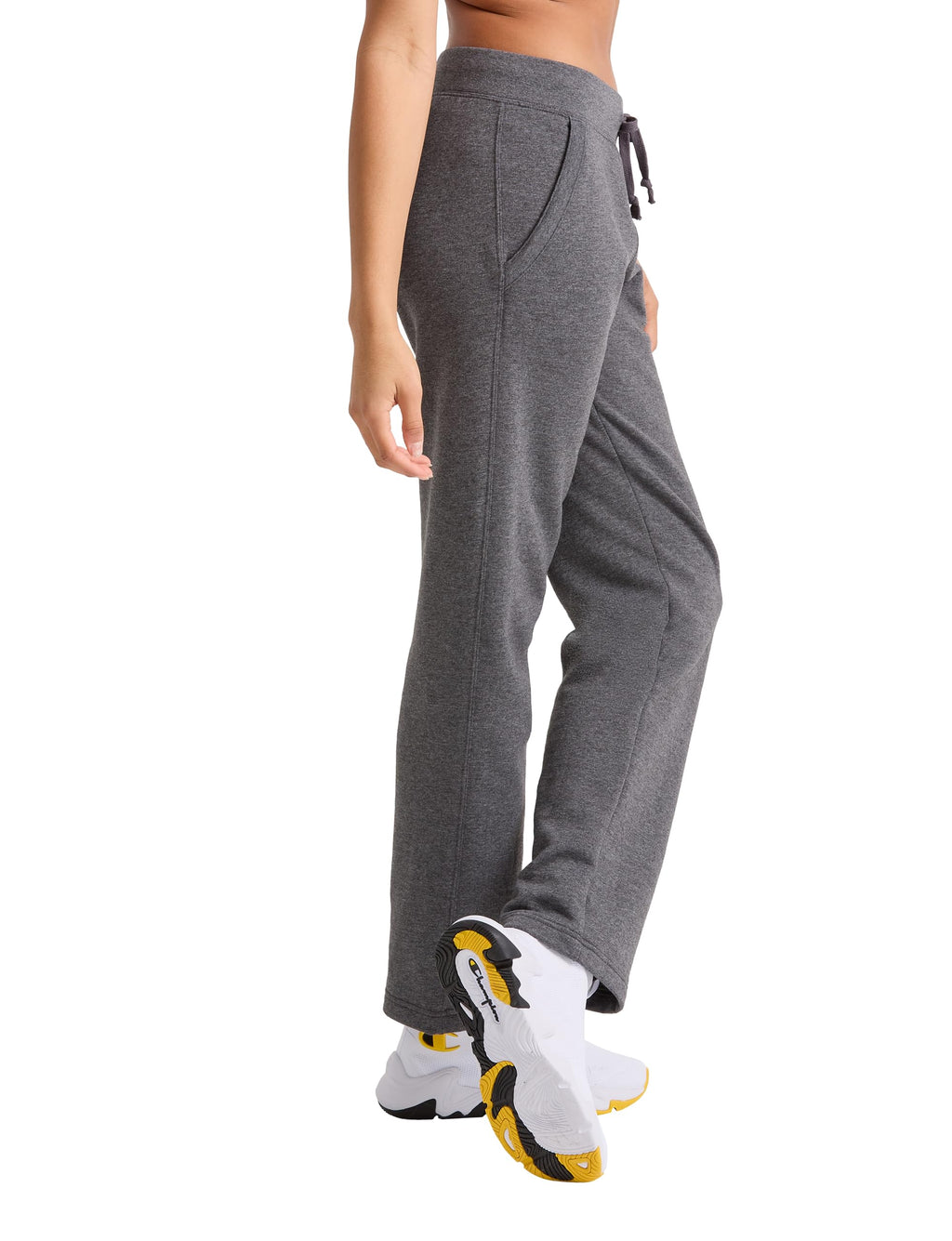 Champion Womens Comfortable Fleece Lounge Pants, 31“