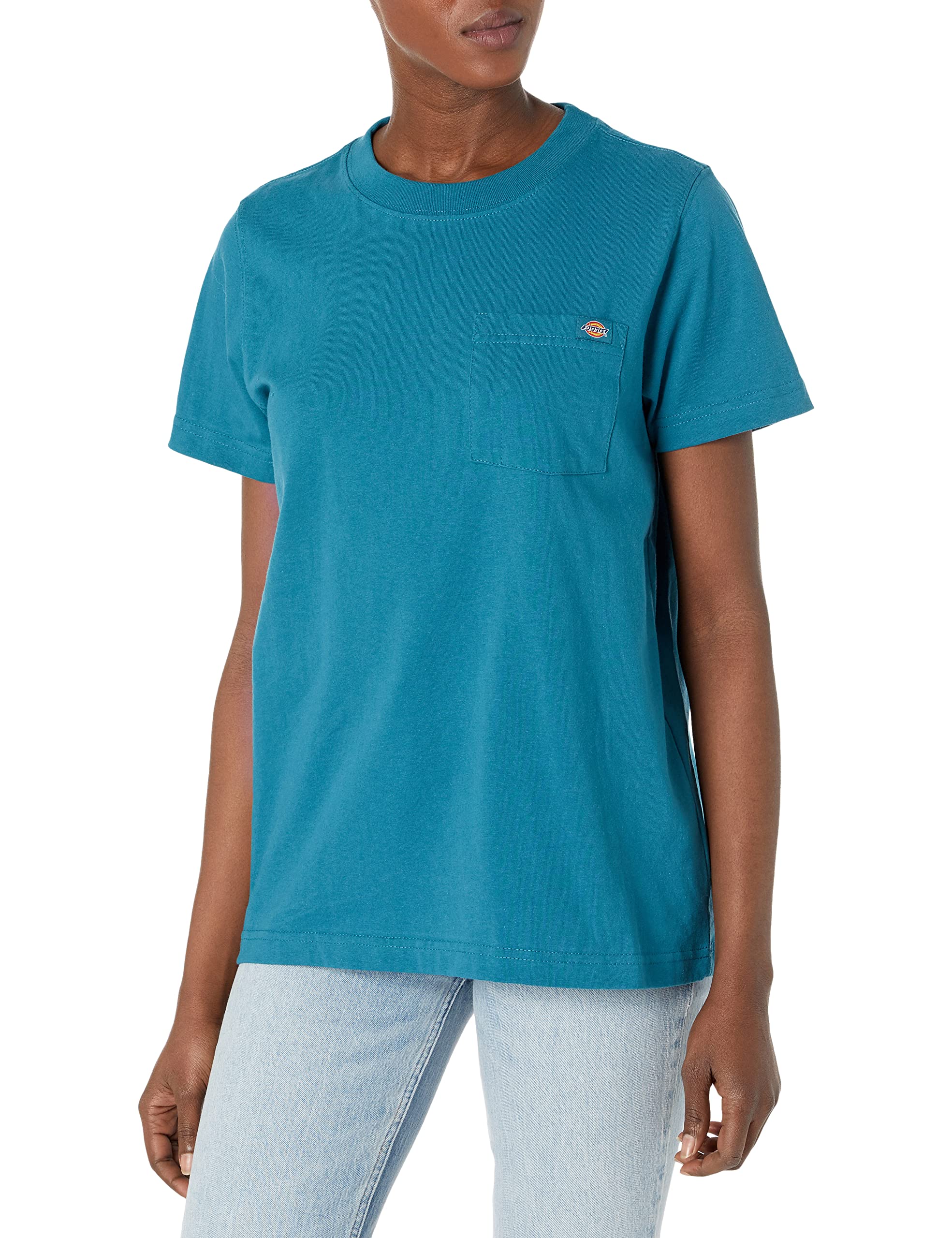 Dickies Women's Short Sleeve Heavyweight Pocket T-Shirt