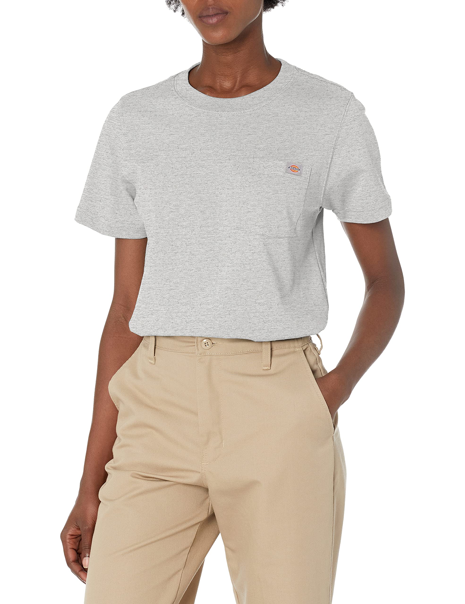 Dickies Women's Short Sleeve Heavyweight Pocket T-Shirt