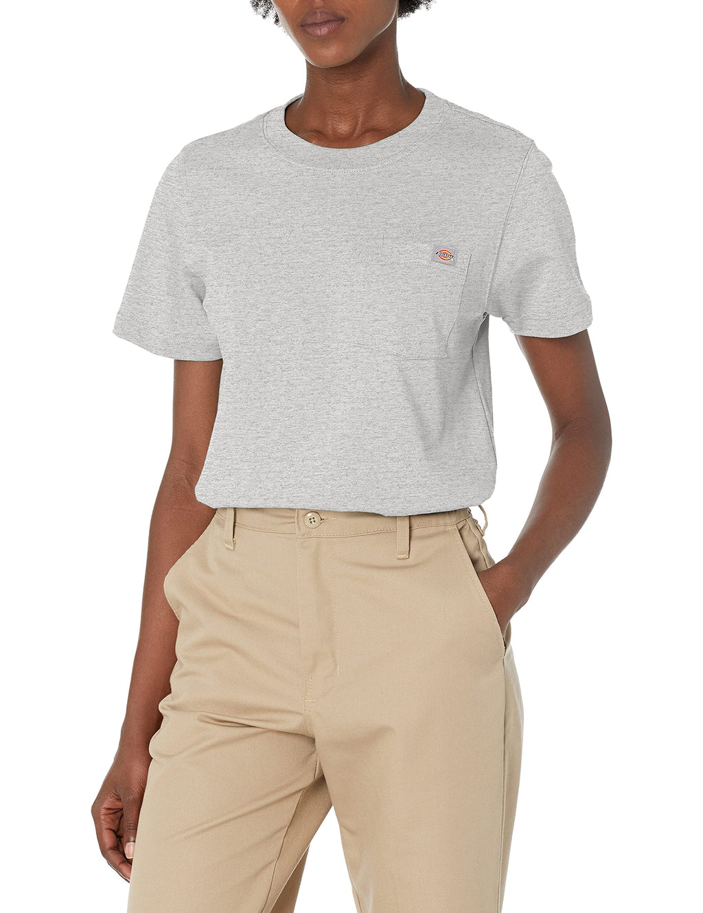 Dickies Women's Short Sleeve Heavyweight Pocket T-Shirt