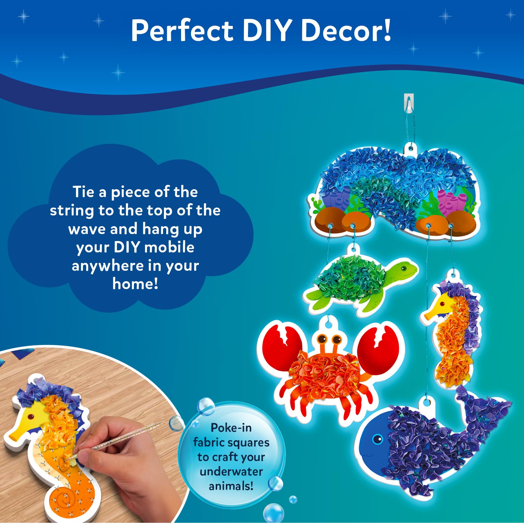 Skillmatics Poke-in Art - Magical Princesses, Mess-Free Fun for Kids, DIY Wood Craft Kits, Creative Activity, Gifts for Girls & Boys Ages 4, 5, 6, 7, 8, 9