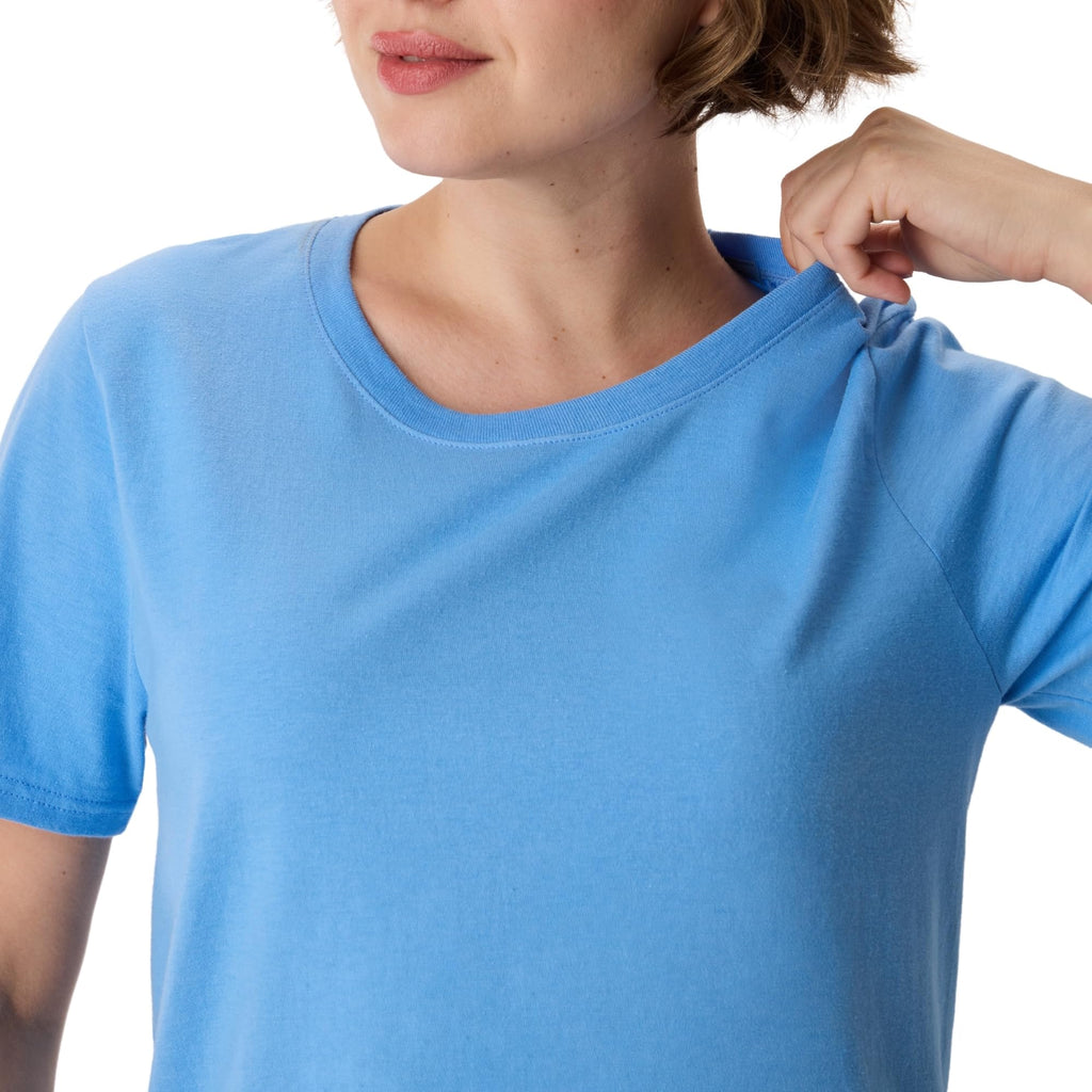 Women's Perfect-T Crewneck T-Shirt, Lightweight Cotton Short Sleeve Tee for Women
