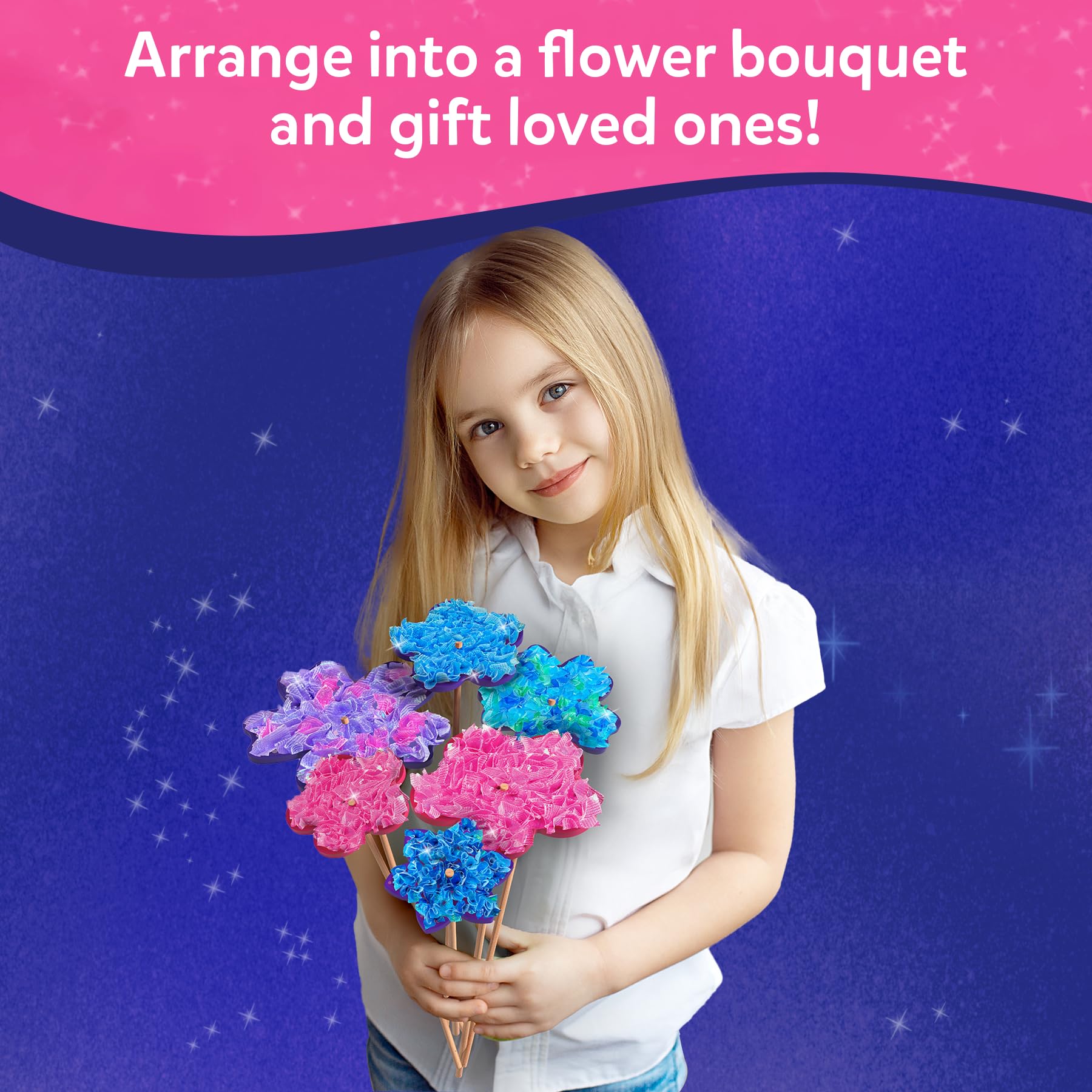 Skillmatics Poke-in Art - Magical Princesses, Mess-Free Fun for Kids, DIY Wood Craft Kits, Creative Activity, Gifts for Girls & Boys Ages 4, 5, 6, 7, 8, 9