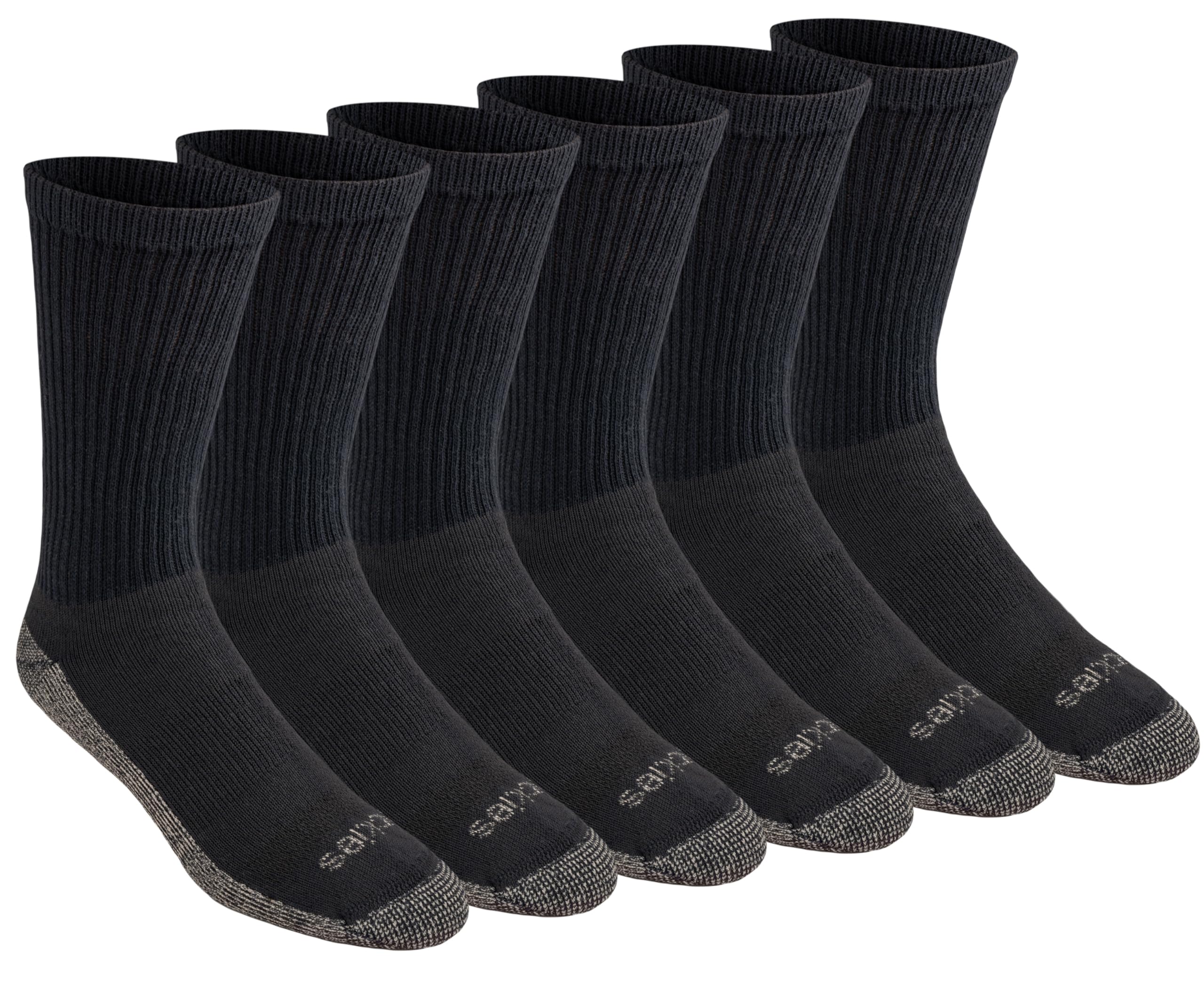 Men's Dri-tech Original Moisture Control Crew Socks, Available in M-xxl (6, 12, 18 Pairs)