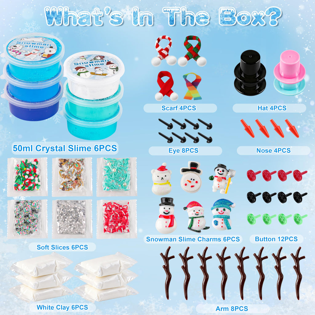 6 Pack Slimes, Pink Slime Kids, Cloud Slime kit for Girls Ages 8-12, Toys for Girls and Boys, for Kids Slime Set Party kit Goodie Bag Stuffers, 4 5 6 7 8 9 10 Year Old Girl Birthday Gift Cute Stuff