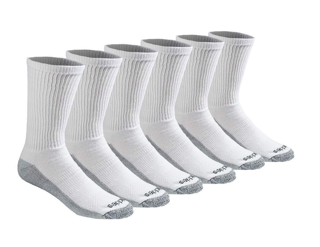 Men's Dri-tech Original Moisture Control Crew Socks, Available in M-xxl (6, 12, 18 Pairs)