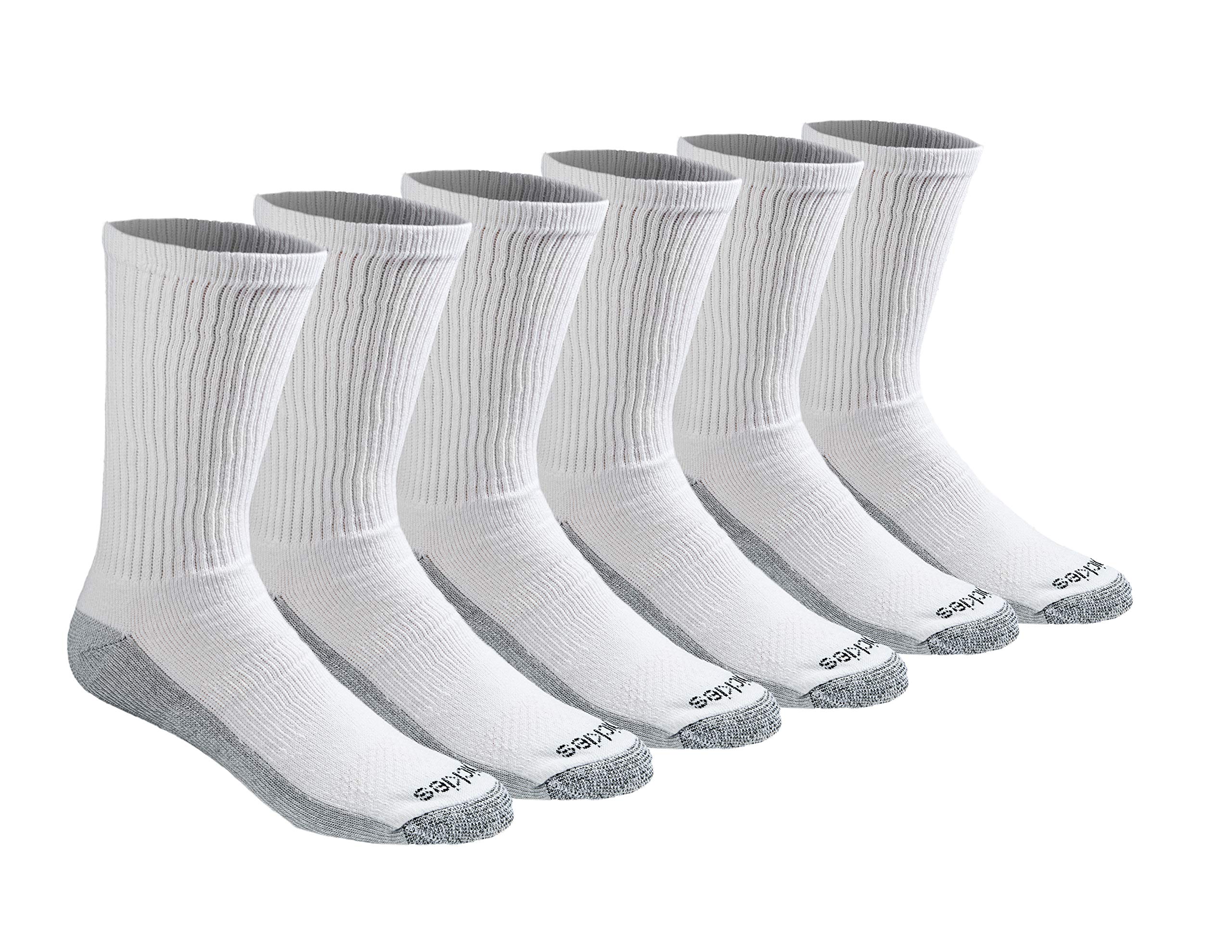 Men's Dri-tech Original Moisture Control Crew Socks, Available in M-xxl (6, 12, 18 Pairs)