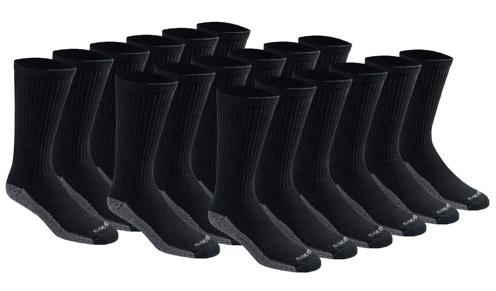 Men's Dri-tech Original Moisture Control Crew Socks, Available in M-xxl (6, 12, 18 Pairs)
