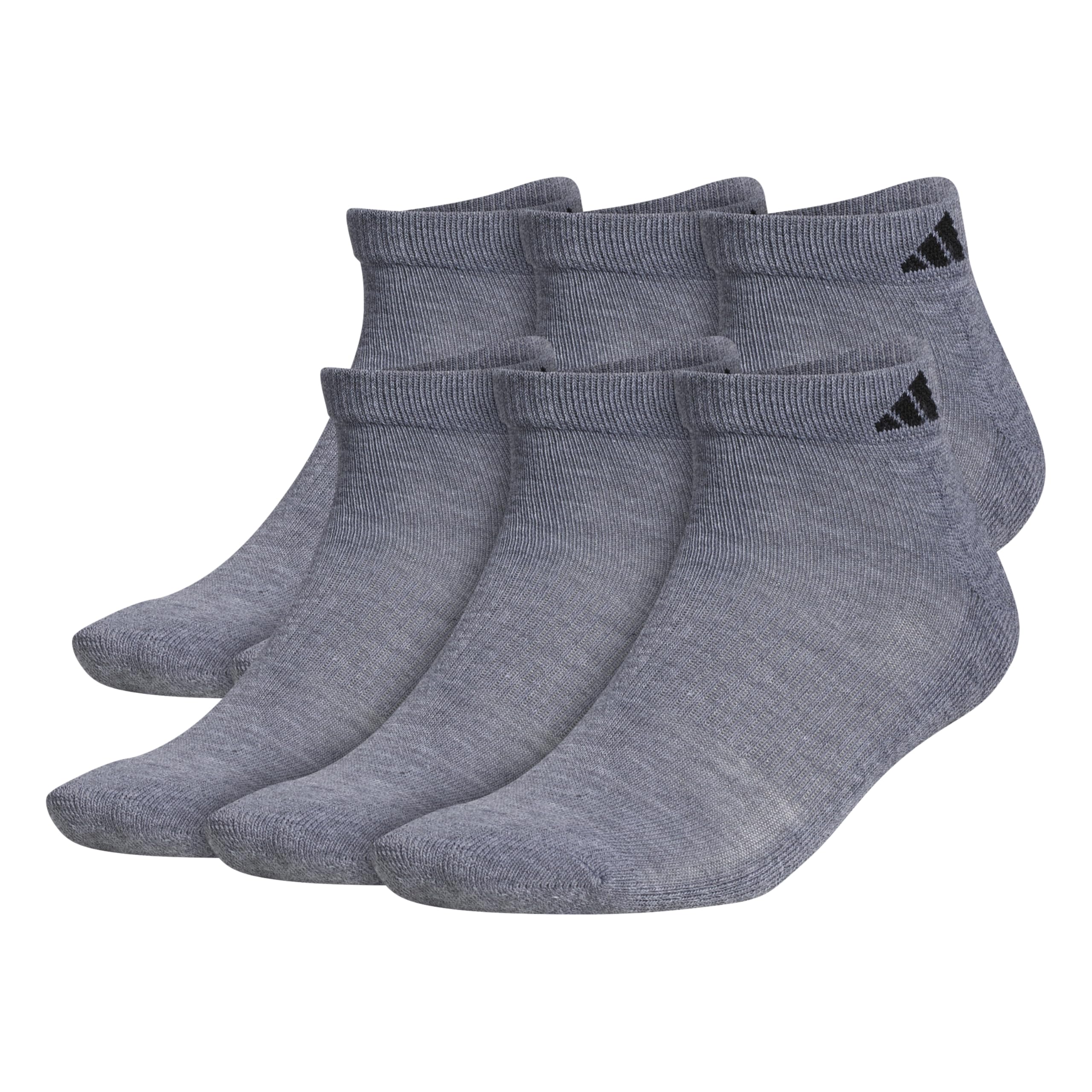 Men's Athletic Cushioned Low Cut Ankle Socks (6 Pairs) Durable & Comfortable