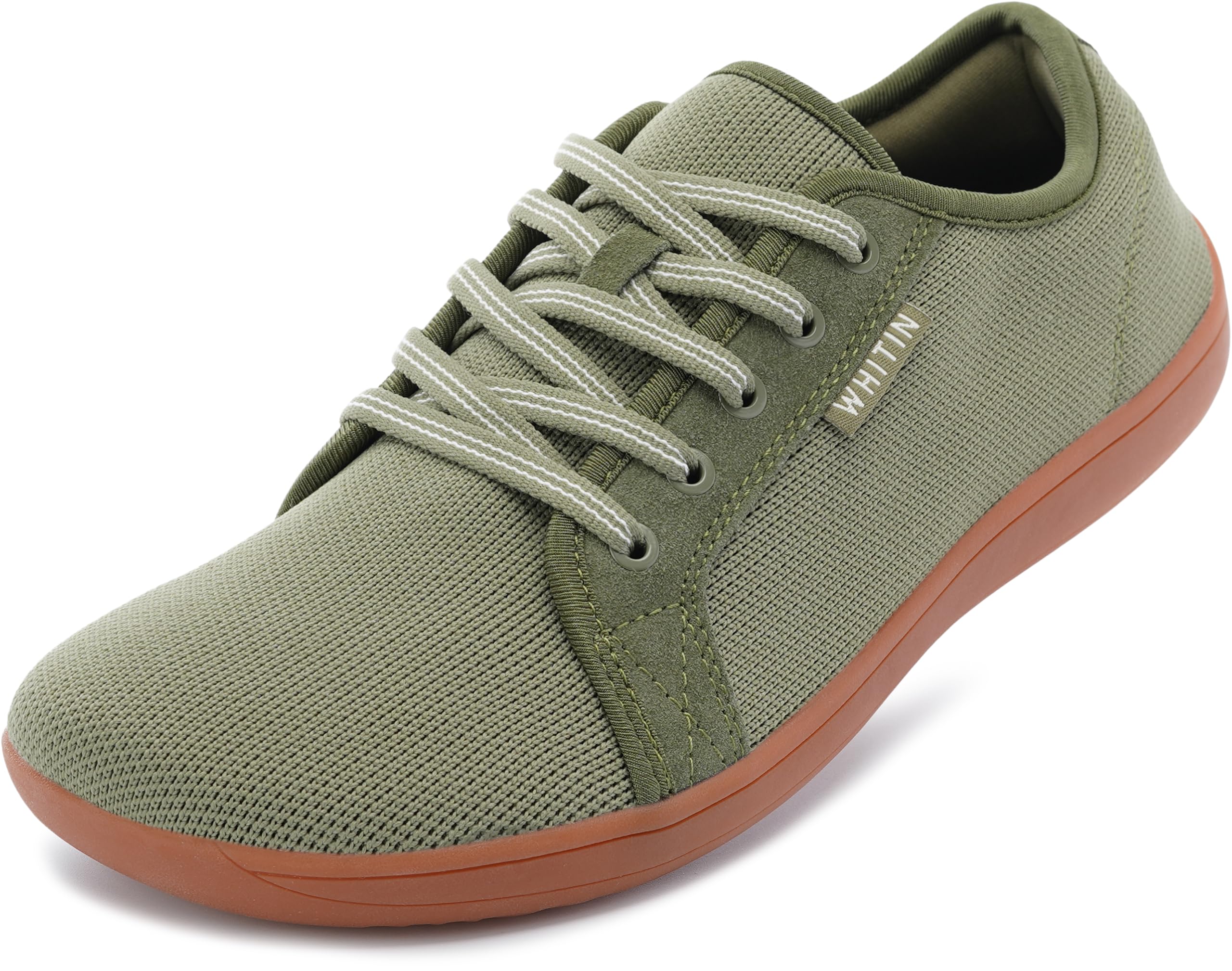 WHITIN Men's Wide Minimalist Barefoot Sneakers | Zero Drop Sole | Optimal Relaxation