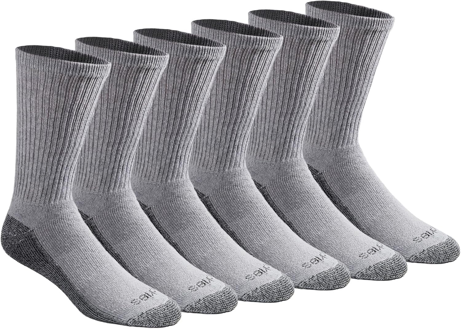 Men's Dri-tech Original Moisture Control Crew Socks, Available in M-xxl (6, 12, 18 Pairs)