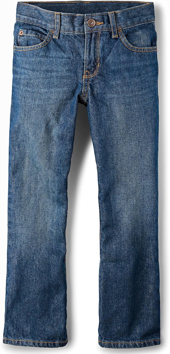The Children's Place Boys' Bootcut Jeans