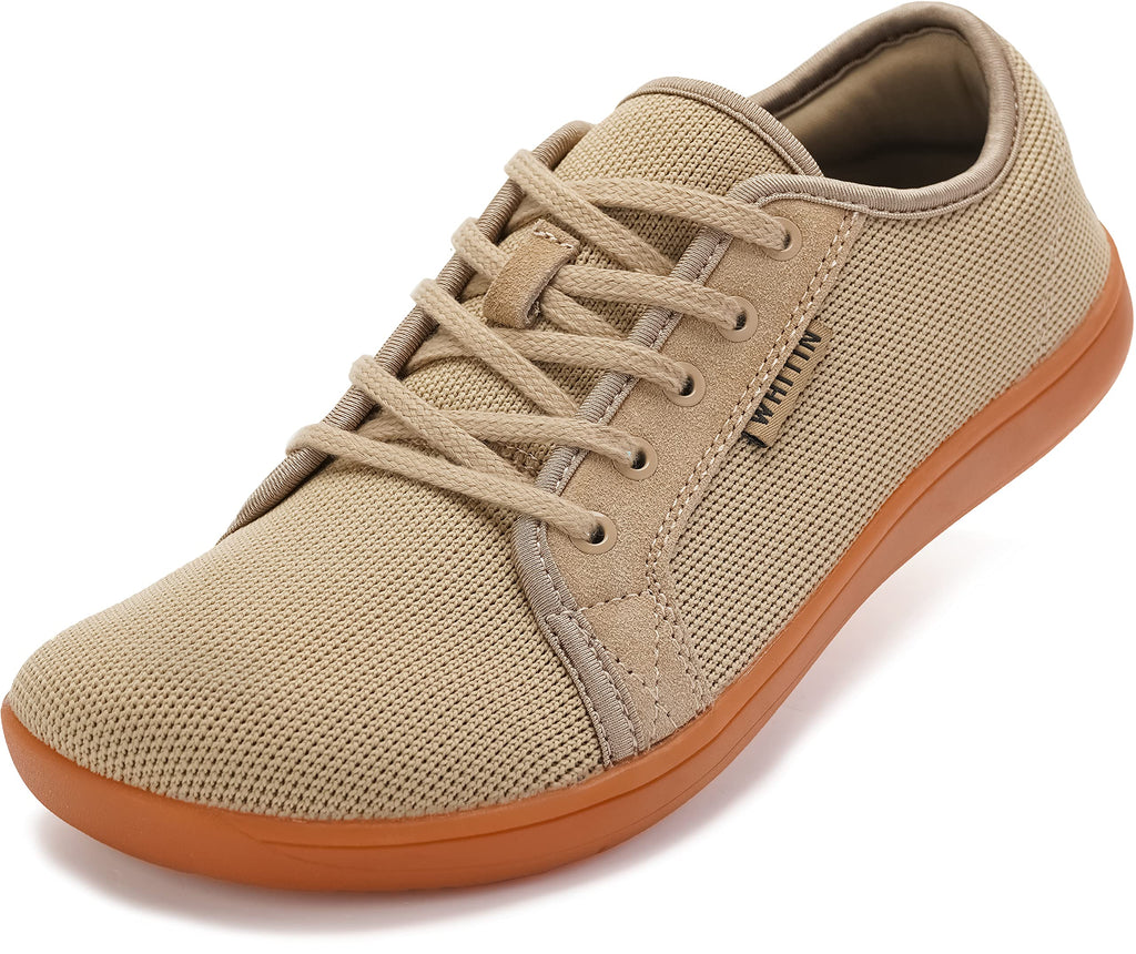 WHITIN Men's Wide Minimalist Barefoot Sneakers | Zero Drop Sole | Optimal Relaxation