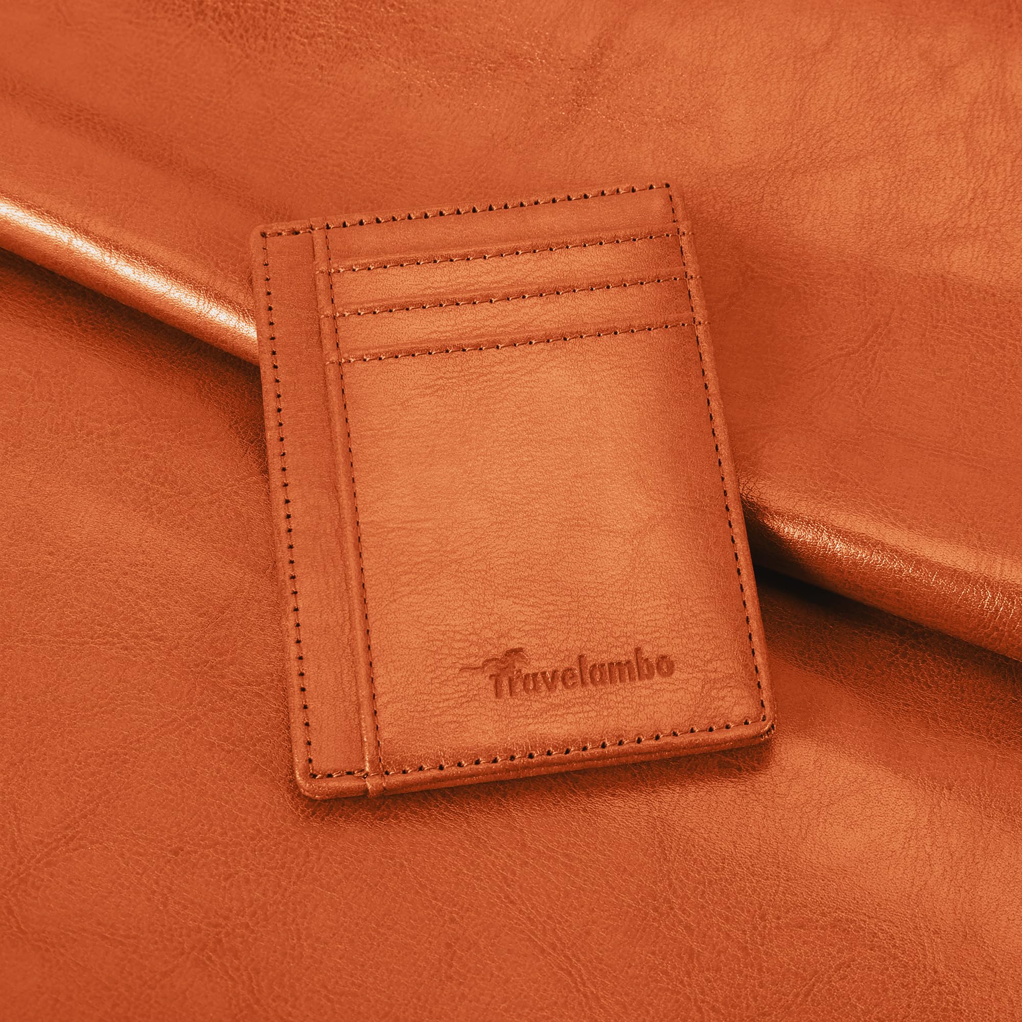 Slim Wallet Front Pocket Minimalist Leather RFID Blocking Medium Size