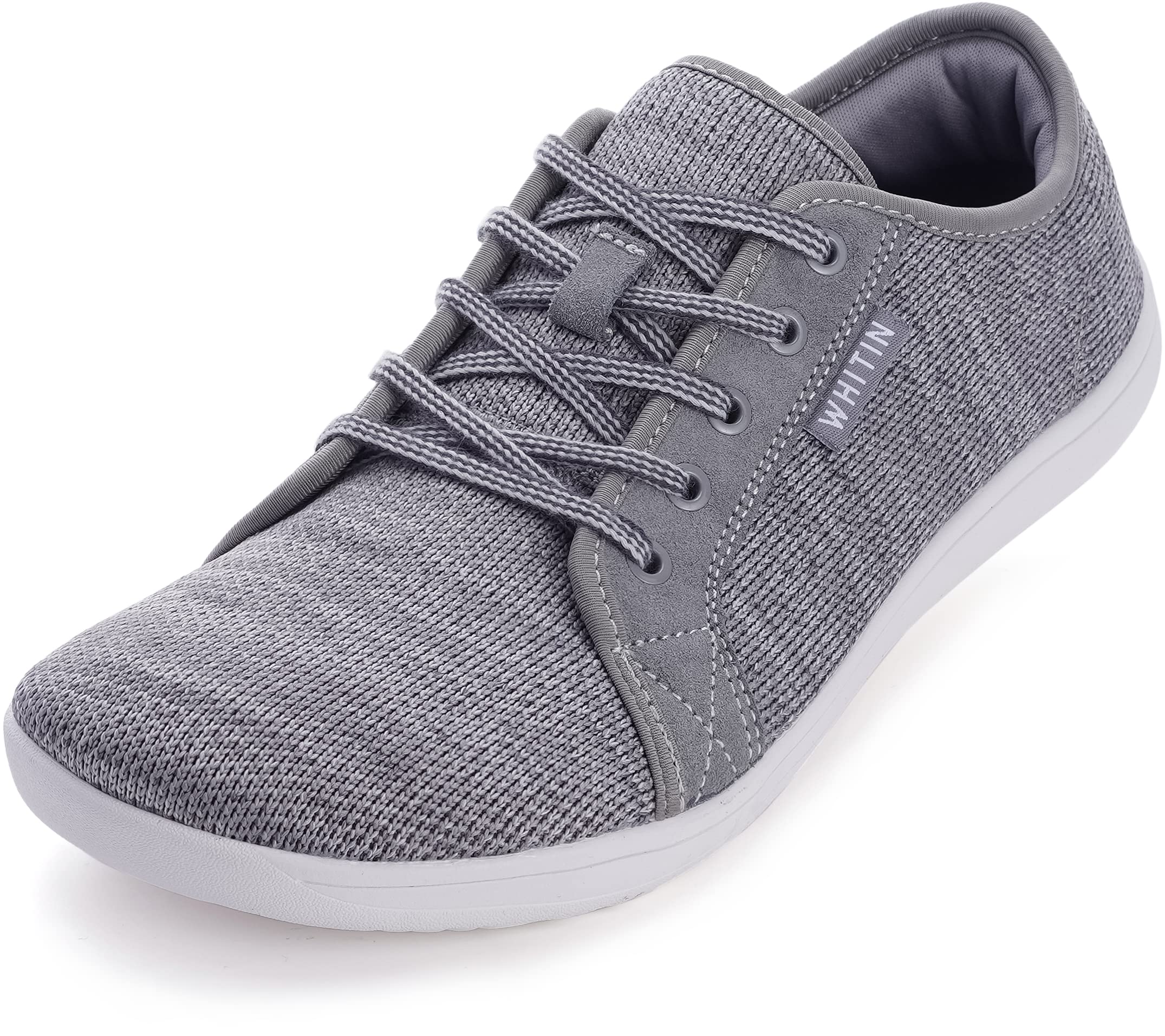 WHITIN Men's Wide Minimalist Barefoot Sneakers | Zero Drop Sole | Optimal Relaxation