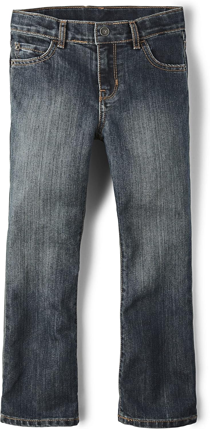 The Children's Place Boys' Bootcut Jeans